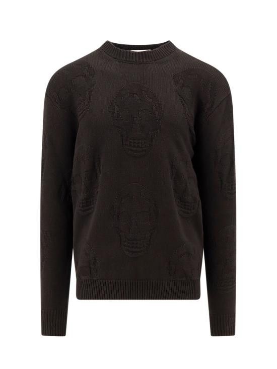 Alexander McQueen ALEXANDER MCQUEEN Men Sweater 775862Q1A71 1000 Black Size US S / EU 44-46 / 1 - 1 Thumbnail