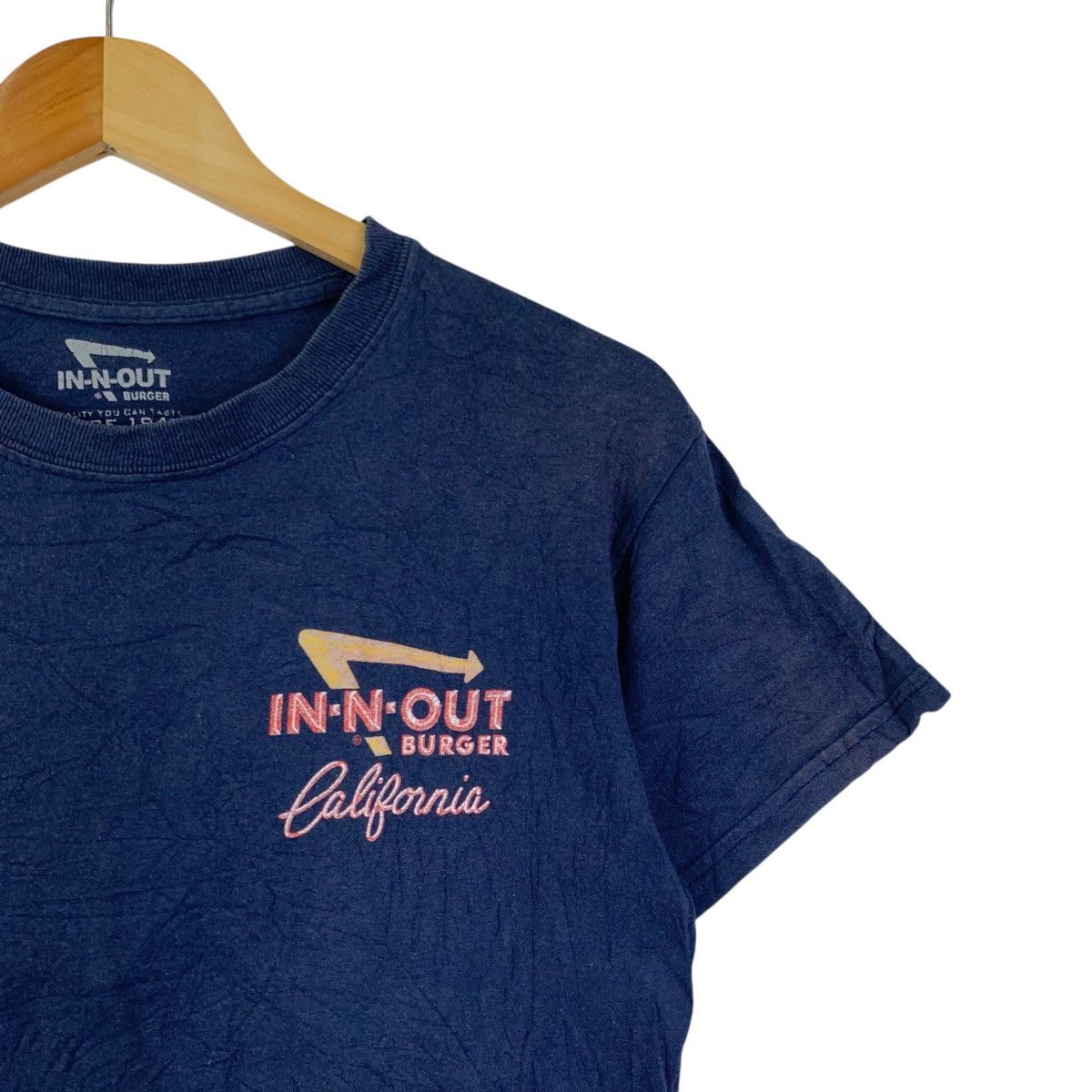 Vintage In-N-Out Vintage Style Tee Navy Classic Cars Back Print Size US S / EU 44-46 / 1 - 5 Thumbnail