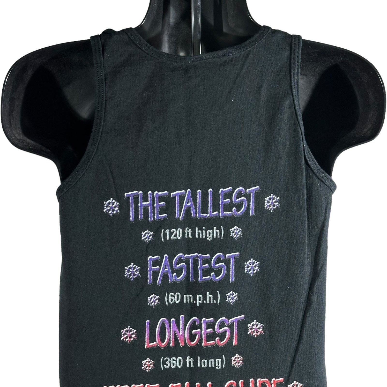 Disney Vintage "I Survived Summit Plummet" Disney Beach Tank Top Size US S / EU 44-46 / 1 - 4 Thumbnail