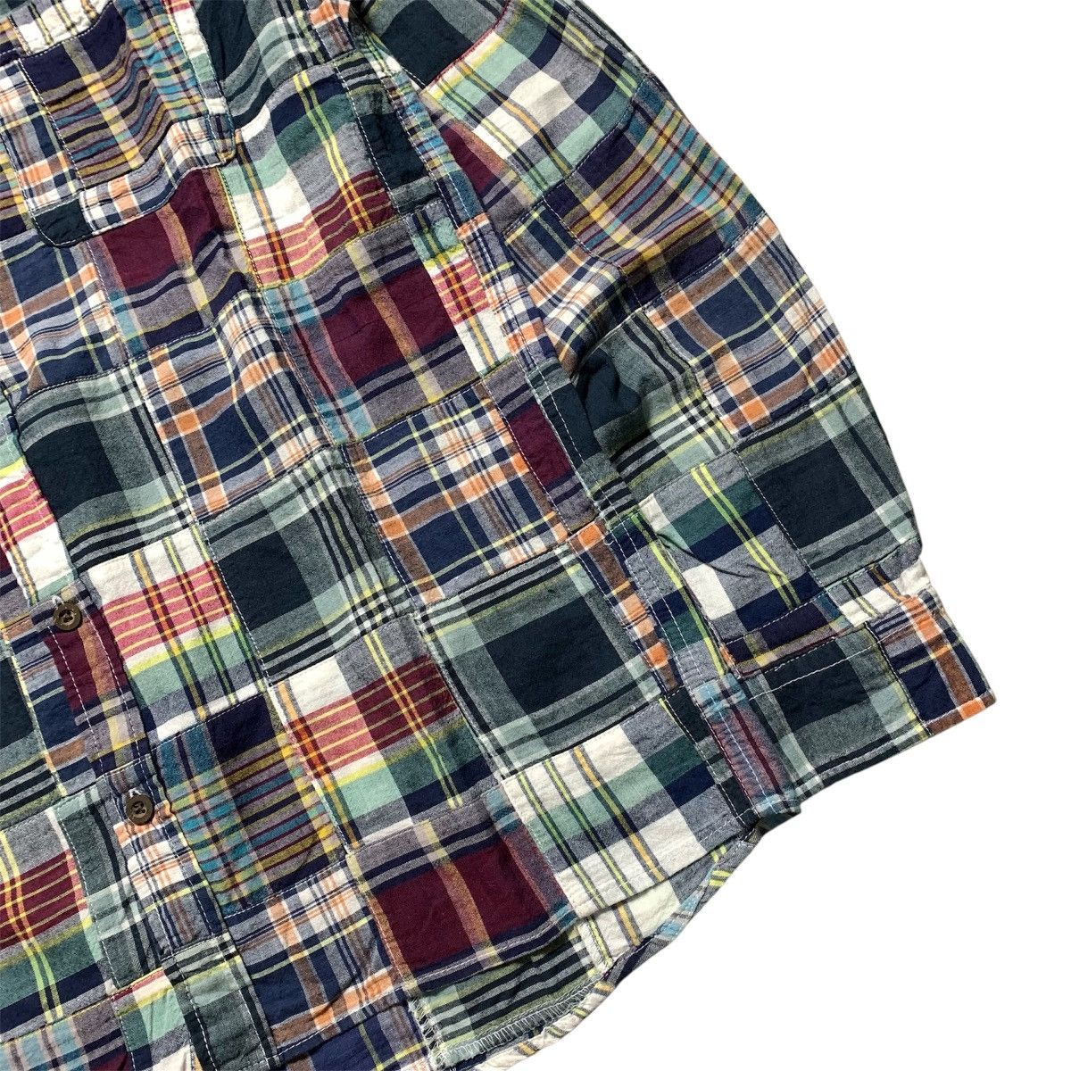 Vintage Thruxton Multi Plaid Patchwork Flannel Shirt Size US M / EU 48-50 / 2 - 4 Thumbnail