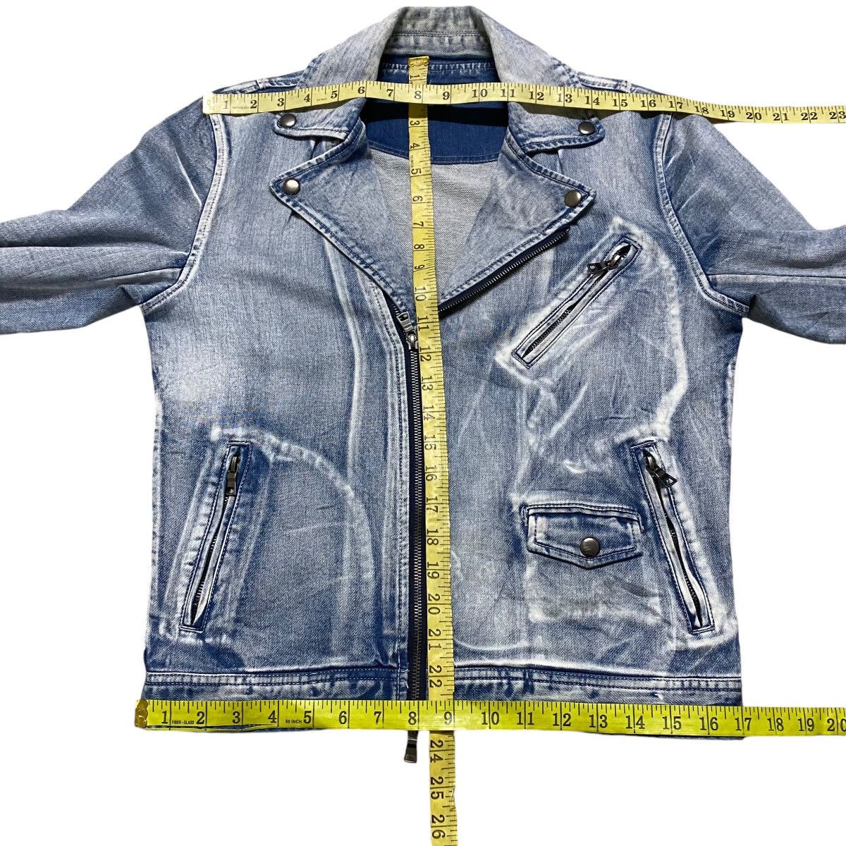 GOSTAR DE FUGA CavariA Denim Double Collar Jacket Size US M / EU 48-50 / 2 - 17 Thumbnail