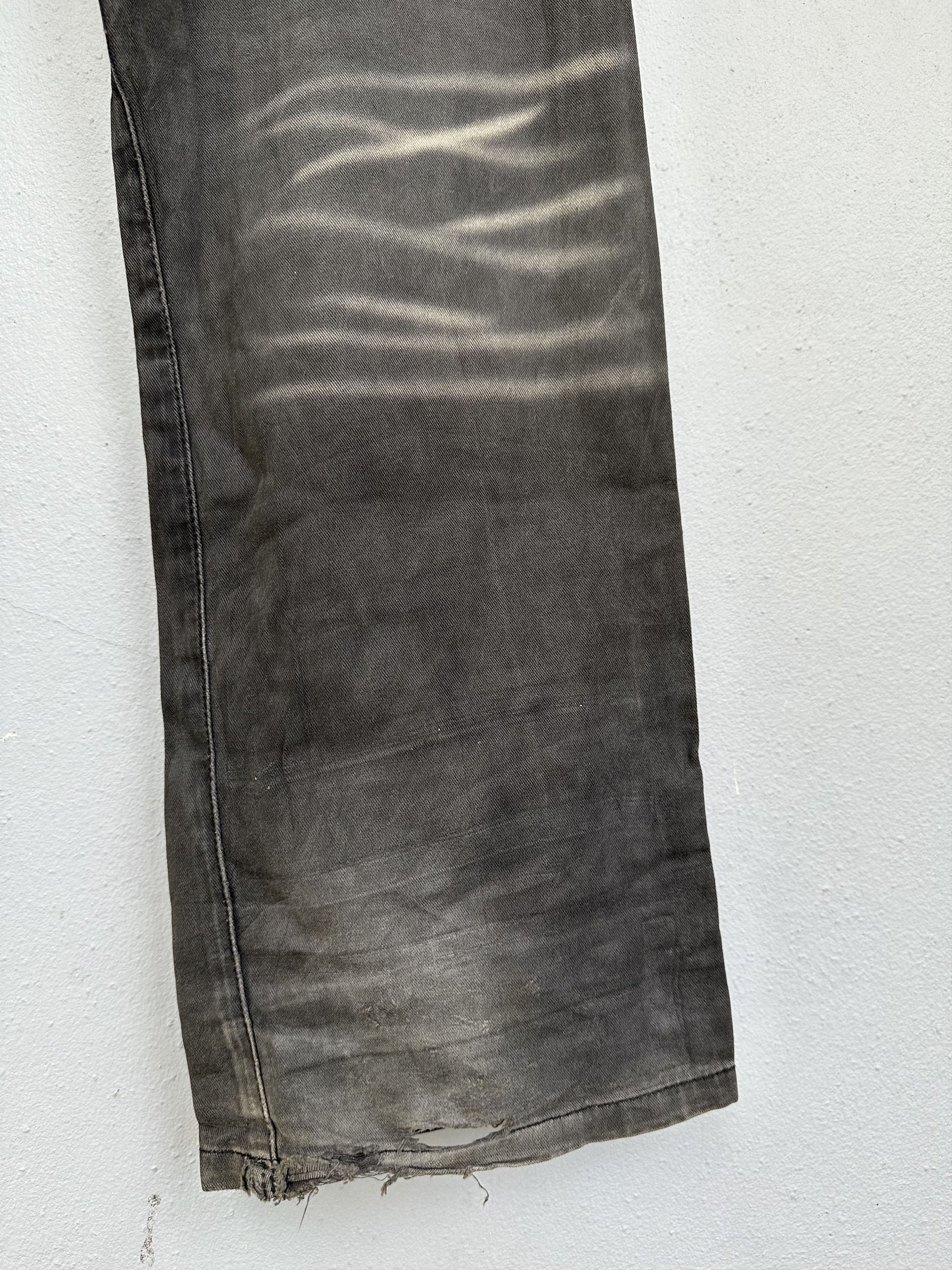 Japanese Brand Rare Savignac De Denim Double Waist Seditionaries Distressed Size US 32 / EU 48 - 23 Thumbnail