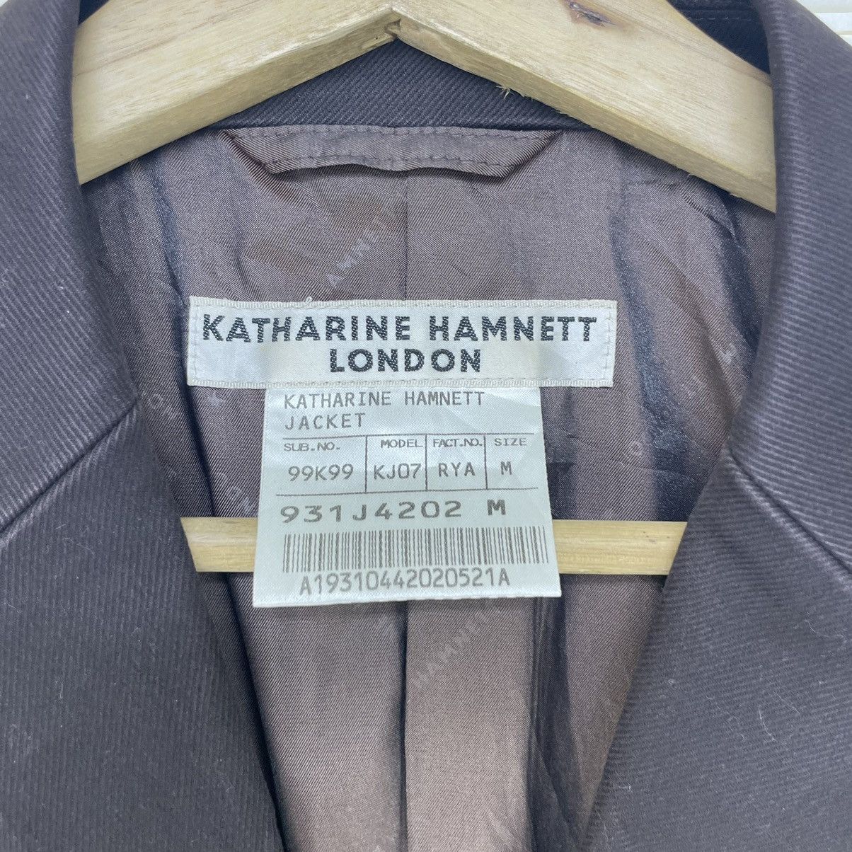Katharine Hamnett London 💥Kahtharine Hamnett London Duster Coat Jacket Size US M / EU 48-50 / 2 - 4 Thumbnail