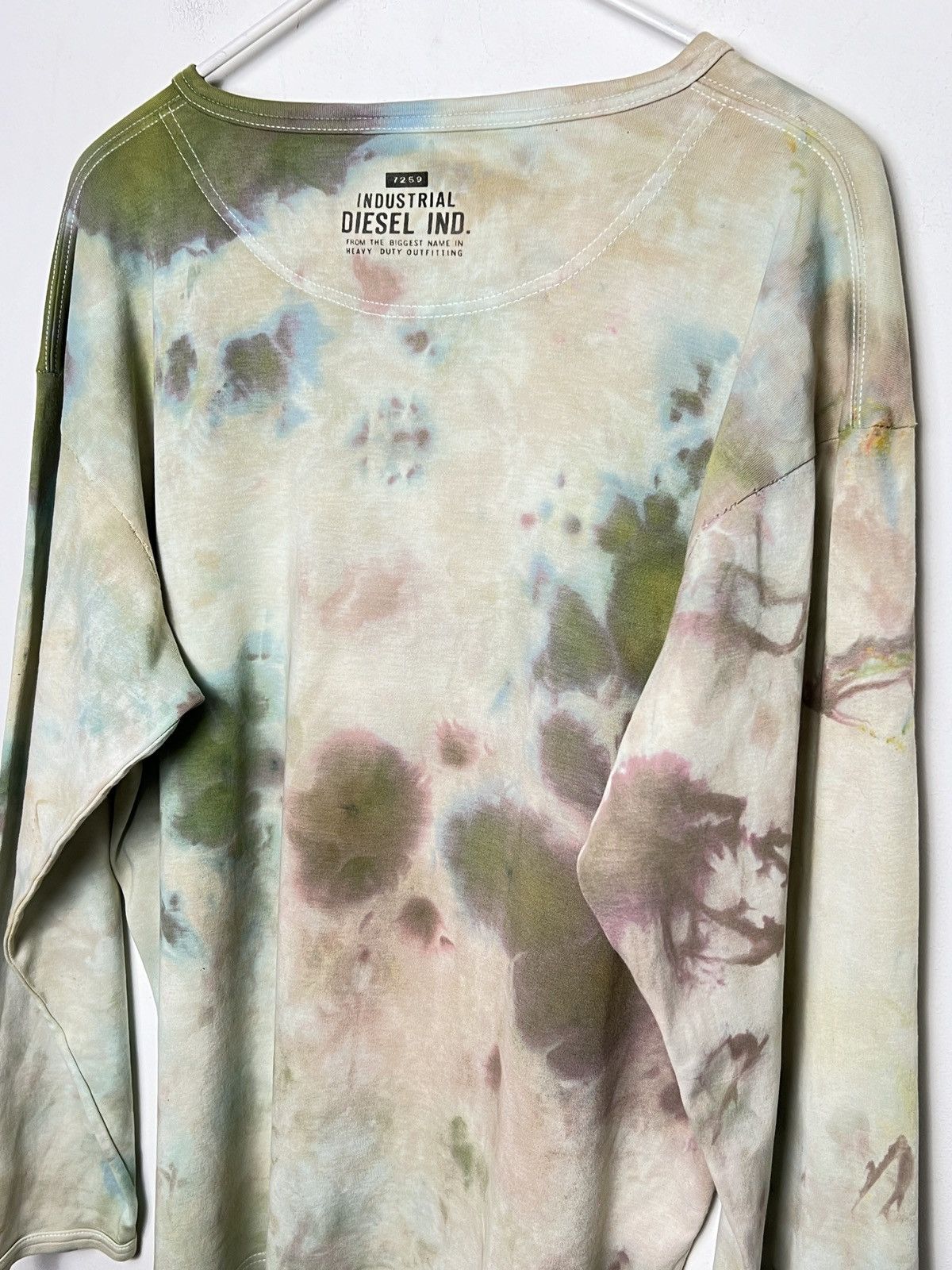 Diesel diesel tie dye ogre core homeless chic vintage long sleeve Size US M / EU 48-50 / 2 - 10 Thumbnail