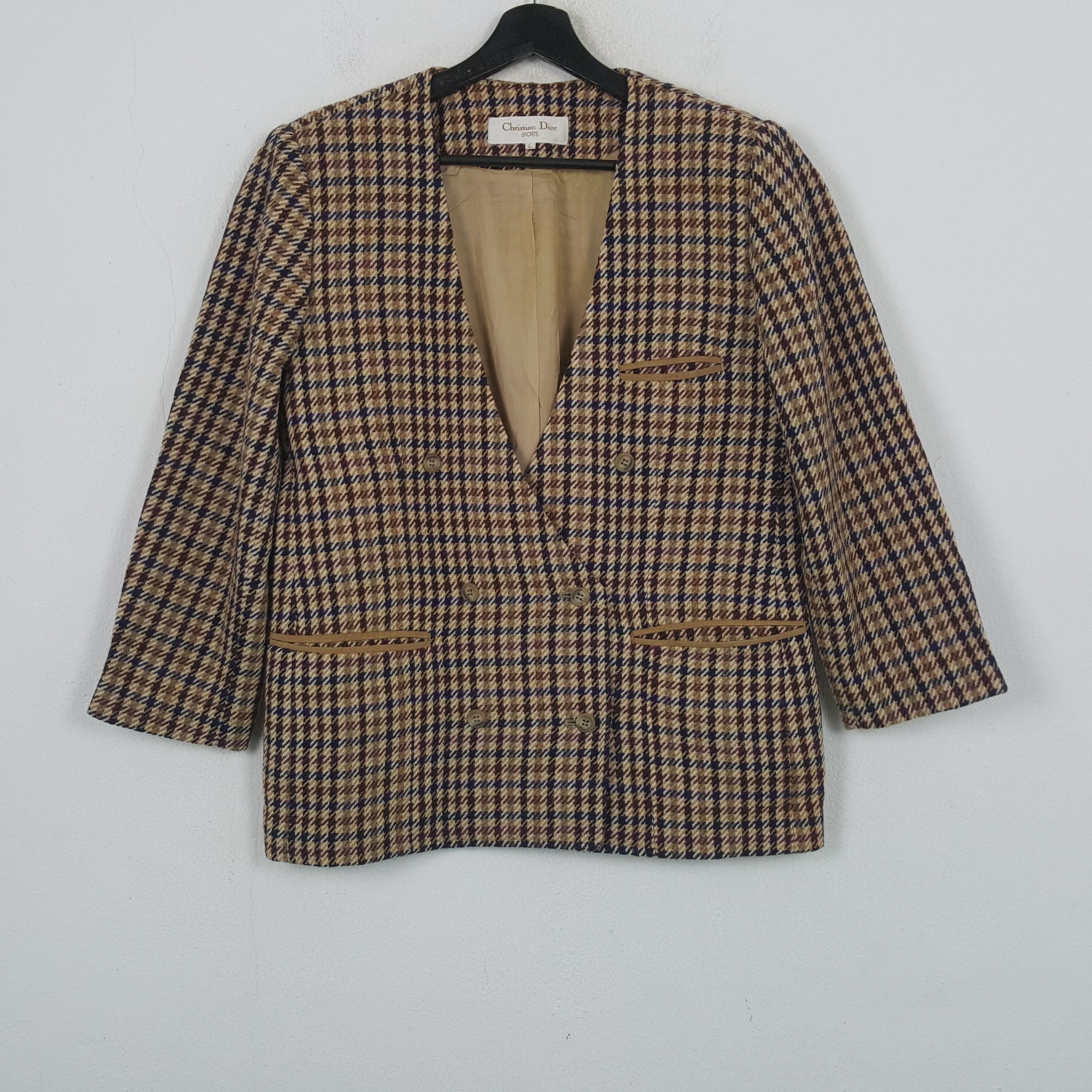 Christian Dior Monsieur Christian Dior Sports Fashion Brand Blazer RR20 Size M / US 6-8 / IT 42-44 - 1 Thumbnail