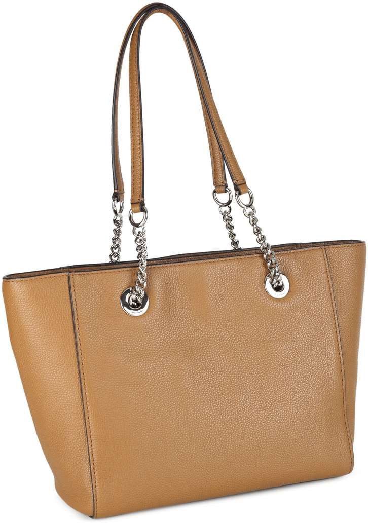 Coach Coach Turnlock Chain Tote Leather in Brown color Size ONE SIZE - 3 Thumbnail