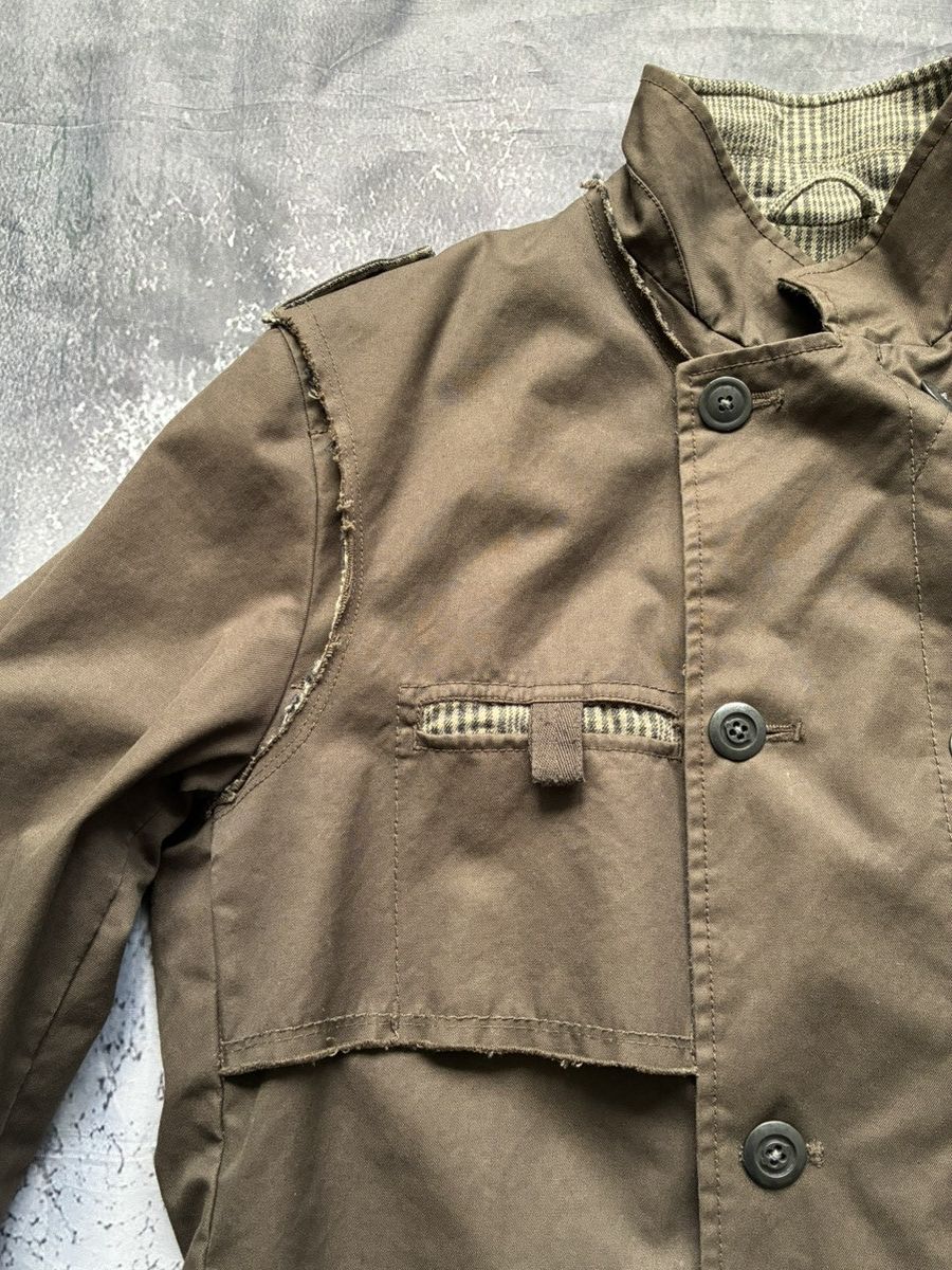 Marithe + Francois Girbaud Archive Double-Breasted Graphic Military Coat Size US L / EU 52-54 / 3 - 8 Thumbnail