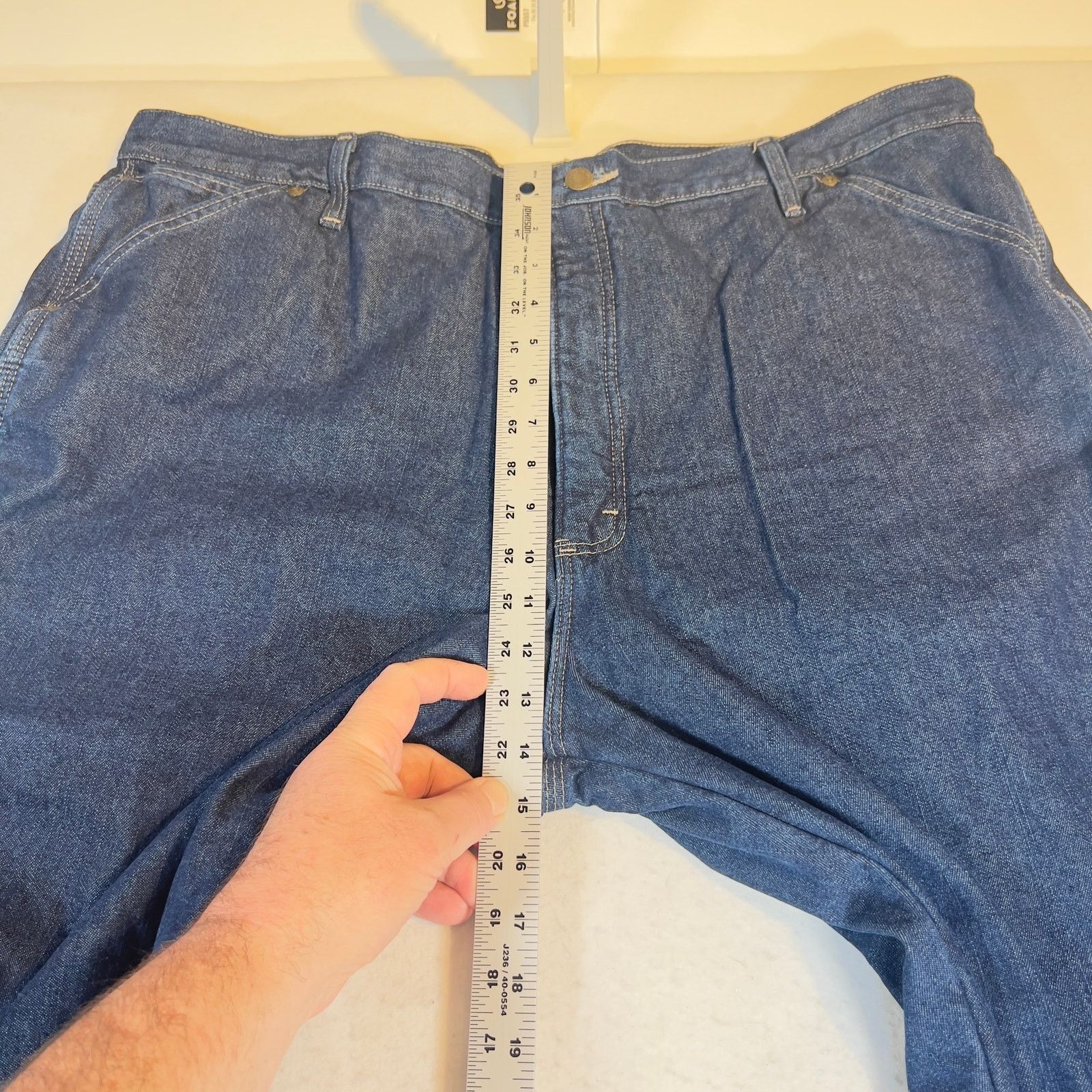 Wrangler Wrangler Fleece Lined Carpenter Jean Vintage W42xL32 Dark Size US 42 / EU 58 - 10 Thumbnail