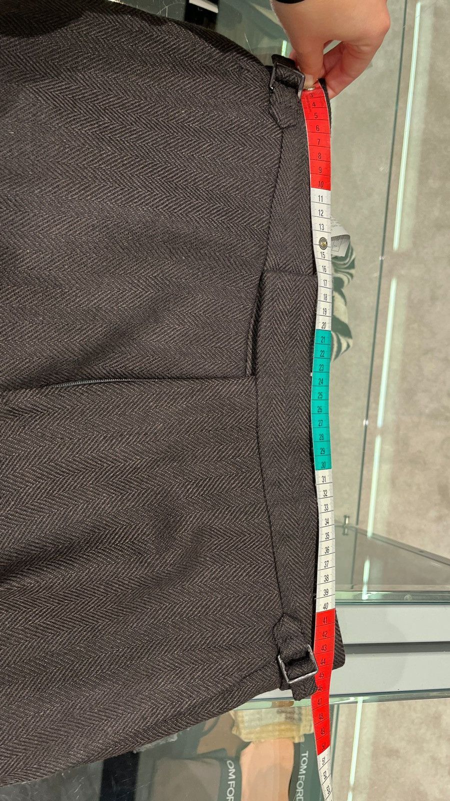 Tom Ford o1loc1c0125 2LYN01 Wool Blend Suit in Brown Size US M / EU 48-50 / 2 - 7 Thumbnail