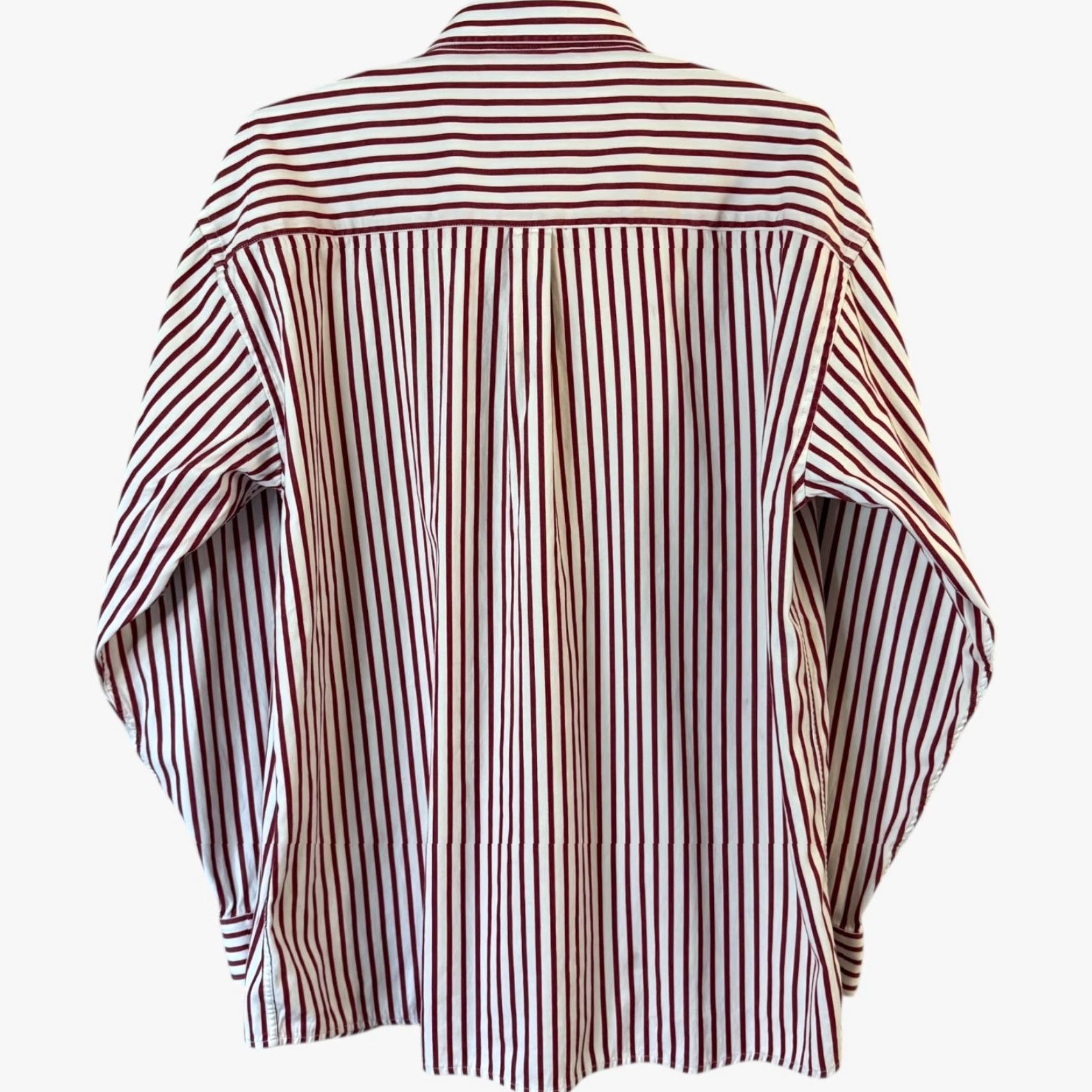 Wrangler VINTAGE Wrangler George Strait Cowboy Shirt Men's XL Striped Button-Down Western Cotton Embroidered Pockets Red & White" Size US XL / EU 56 / 4 - 4 Thumbnail