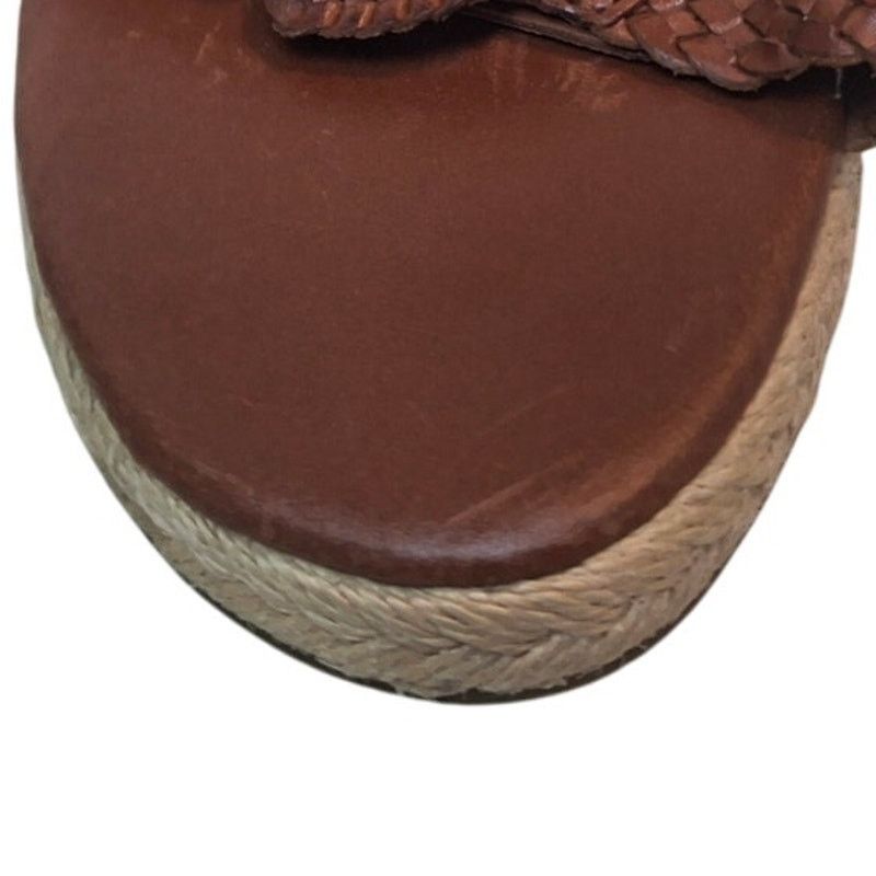 Coldwater Creek Coldwater Creek Womens Size 8.5M Leather Slip On Sandals Size US 8.5 / IT 38.5 - 8 Thumbnail