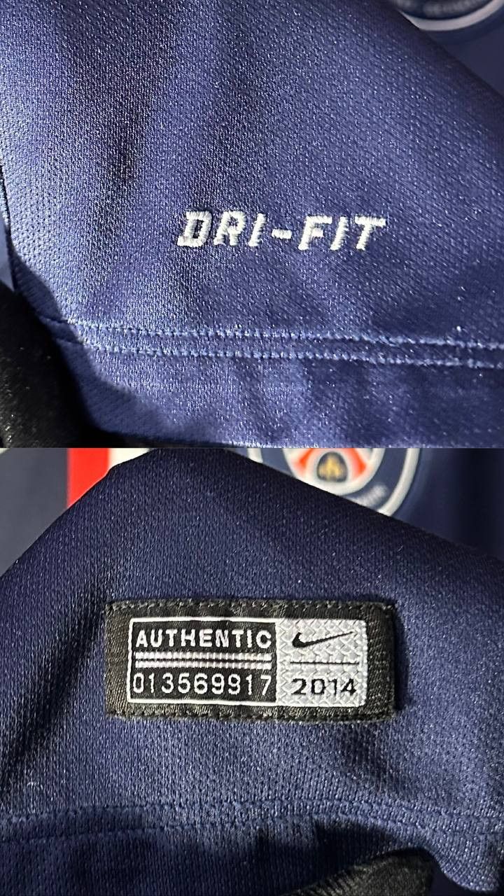 Nike PSG Paris Saint Germain 2014 2015 Home Nike football Shirt Size US M / EU 48-50 / 2 - 4 Thumbnail