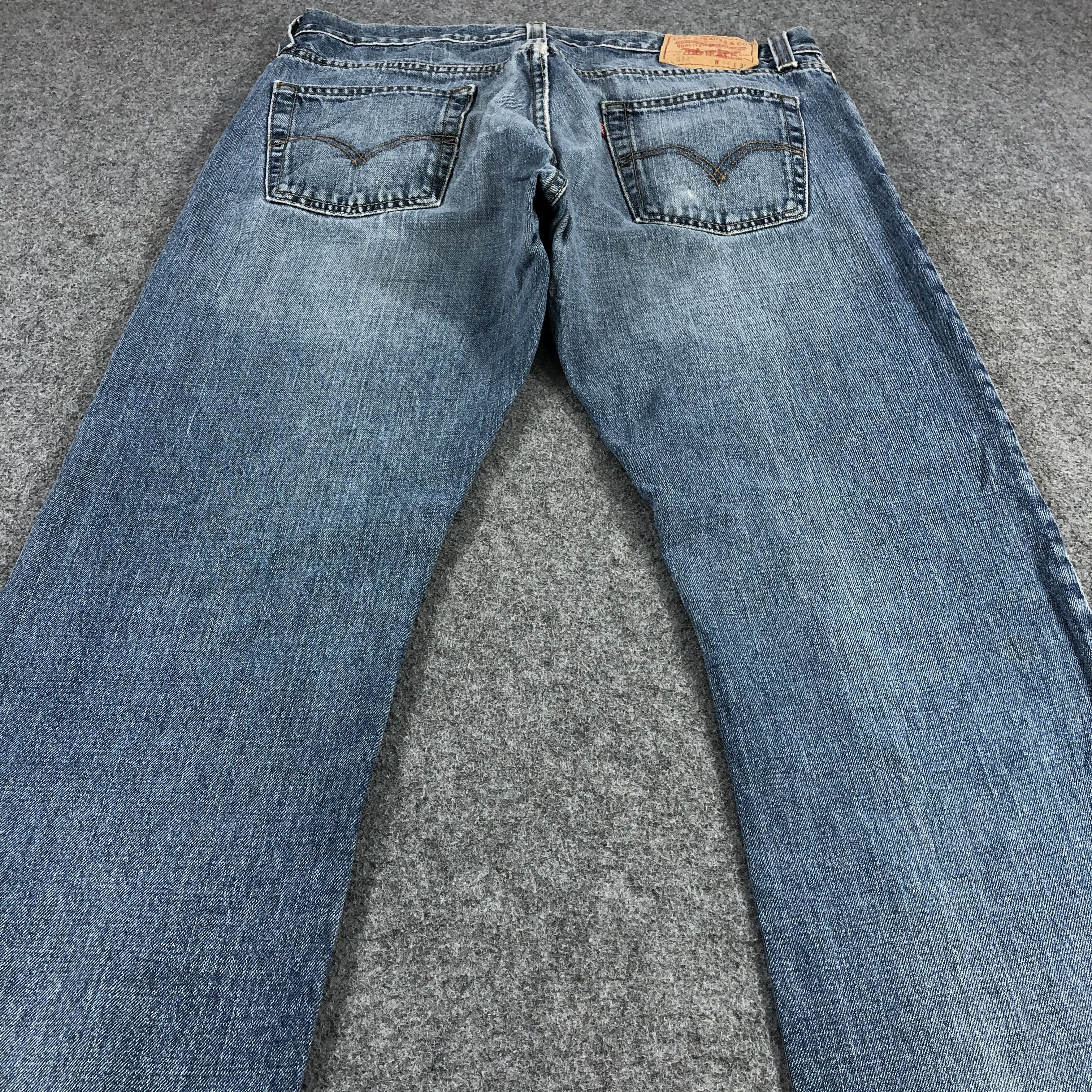Levi's × Vintage Vintage Blue Wash Levis 514 Jeans-JM1173 Size US 35 - 4 Thumbnail