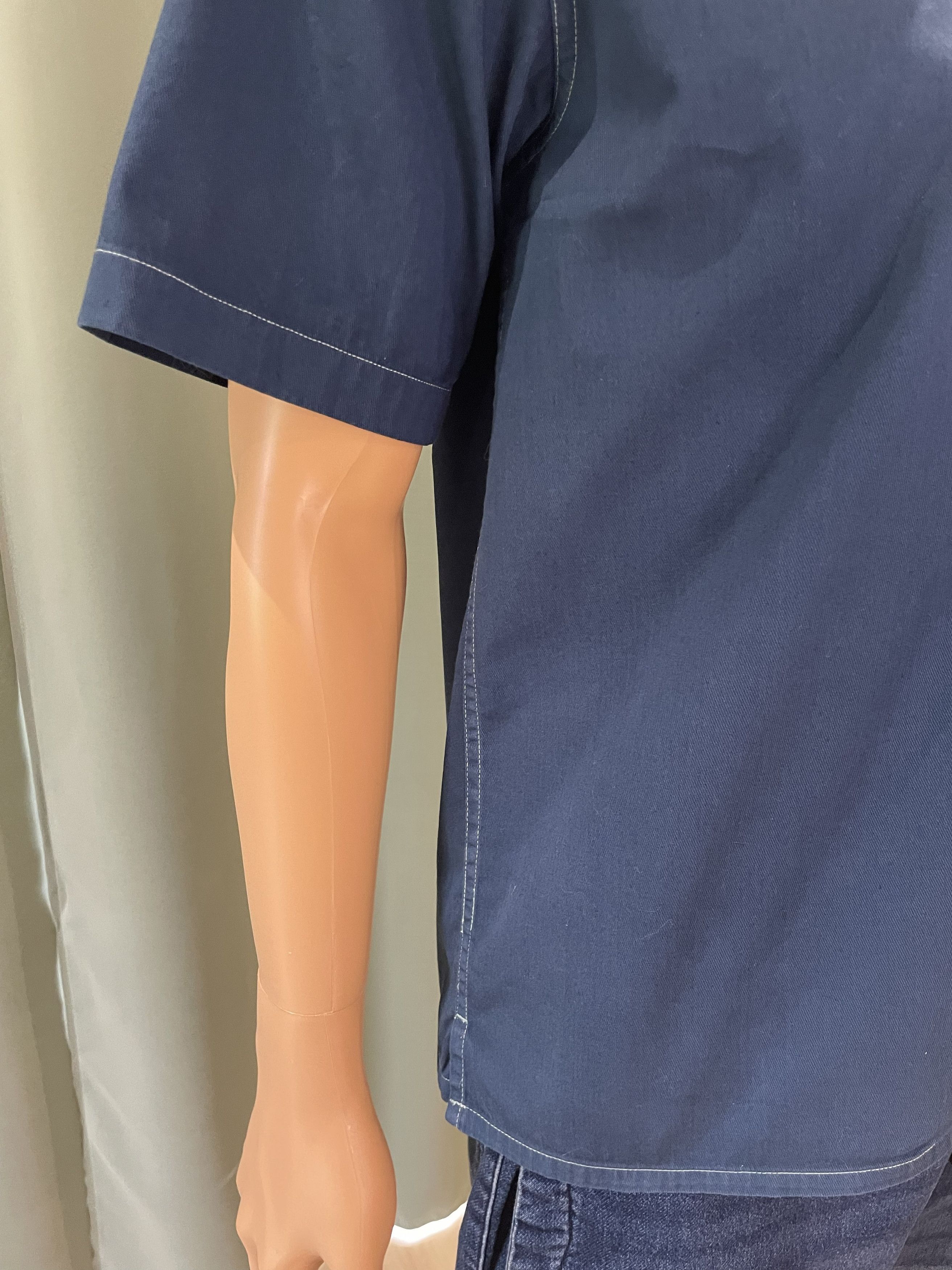 Carhartt Carhartt WIP Short Sleeve Master Shirt - Navy Blue - Size M Size US M / EU 48-50 / 2 - 9 Thumbnail
