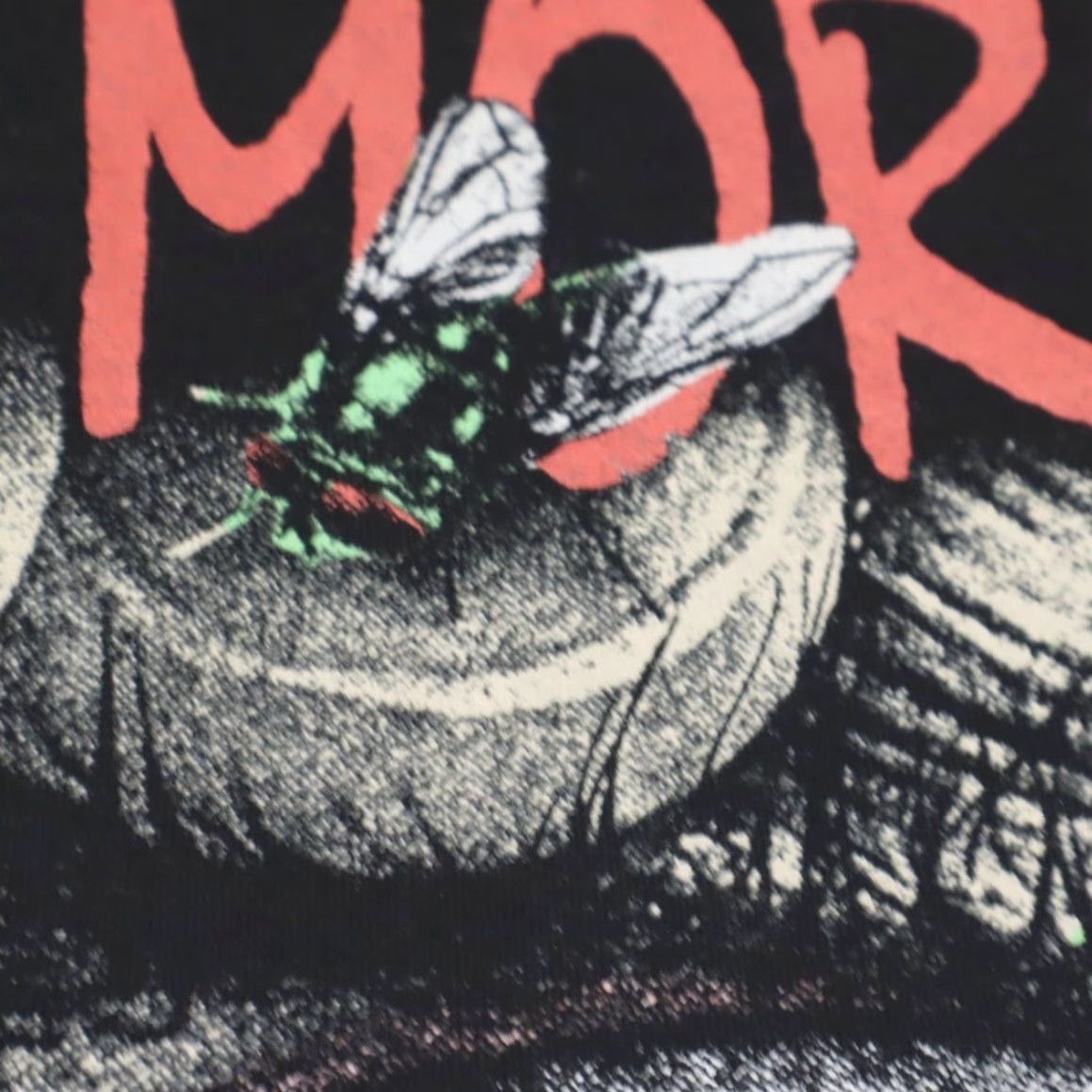 Vintage City Morgue Shirt My Bloddy America Black XL Mens T-Shirt Size US XL / EU 56 / 4 - 7 Thumbnail
