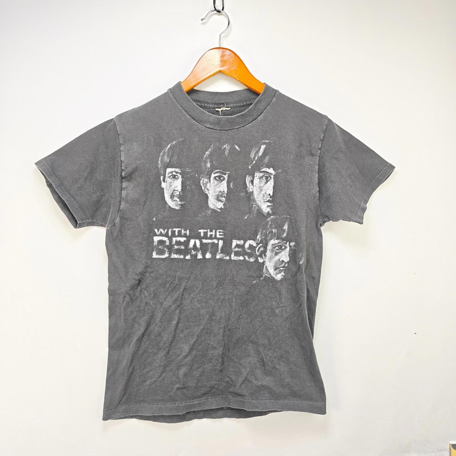 Vintage Vintage With The Beatles Band T Shirt Medium Sun Faded Size US M / EU 48-50 / 2 - 1 Thumbnail