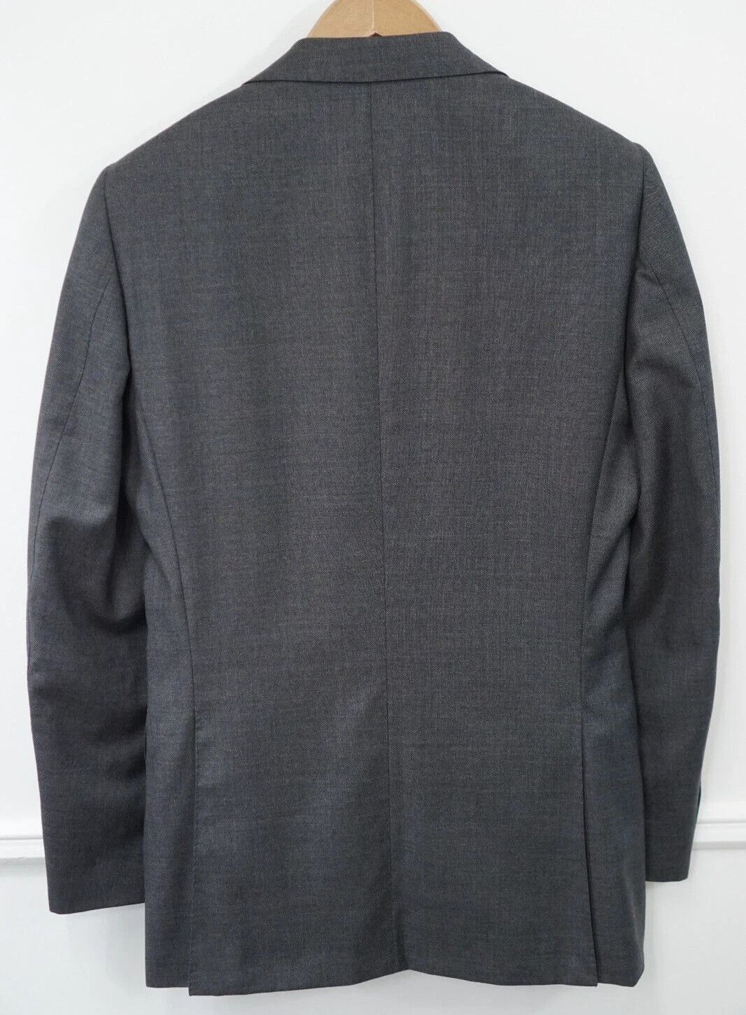 Suitsupply Men Suitsupply Blazer Lazio Grey Pure Wool S110 UK/US38L Size 38L - 2 Thumbnail