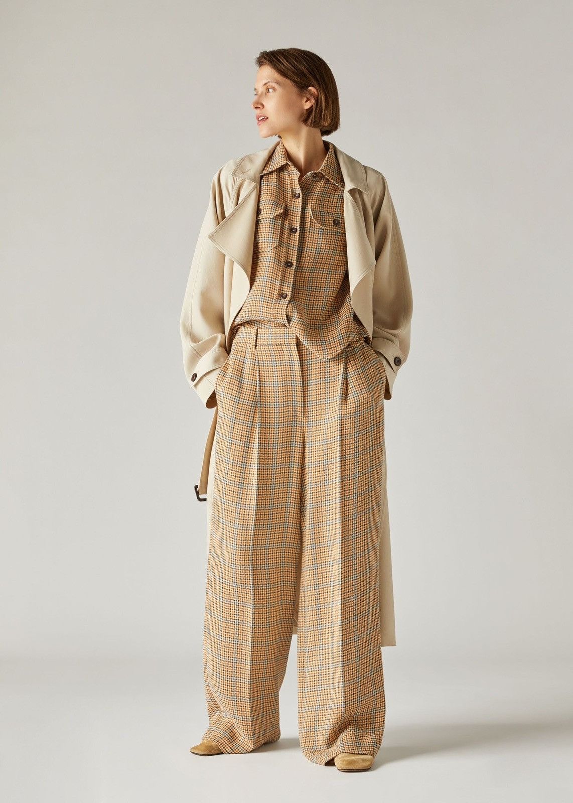 Loro Piana o1srvl11e0825 FAM9845 Annalisa Shirt in Multicolor Size XS / US 0-2 / IT 36-38 - 2 Thumbnail