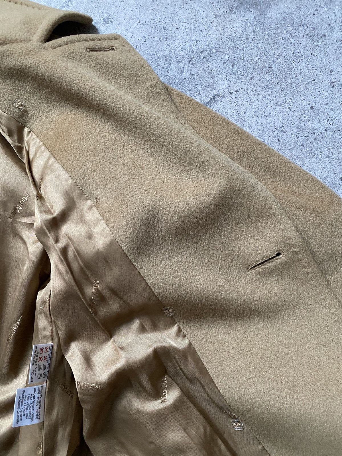 Max Mara Max Mara Long Coat Jacket Women’s Wool Cashmere US 6 Camel Size M / US 6-8 / IT 42-44 - 11 Thumbnail