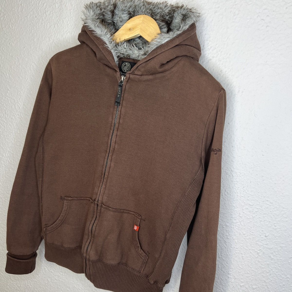 If Six Was Nine Vintage Fur Hoodie Giga DX If6was9 LGB Style Sweatshirt Y2K Size S / US 4 / IT 40 - 4 Thumbnail