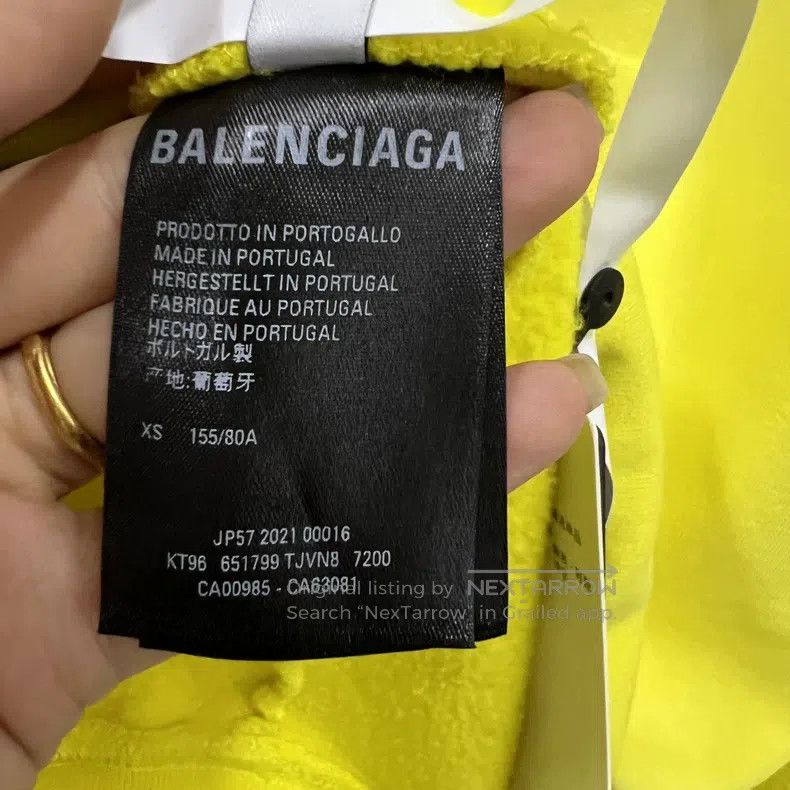 Balenciaga Balenciaga Gradient Hoodie - XS Size US XS / EU 42 / 0 - 3 Thumbnail