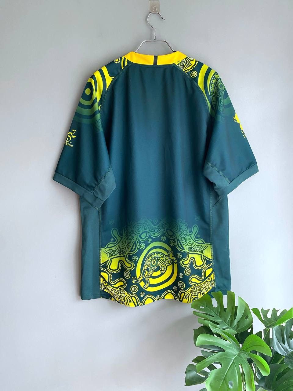 Asics Australia Wallabies Rugby Jersey World Cup Japan 2019 Sz XXL Size US XXL / EU 58 / 5 - 14 Thumbnail