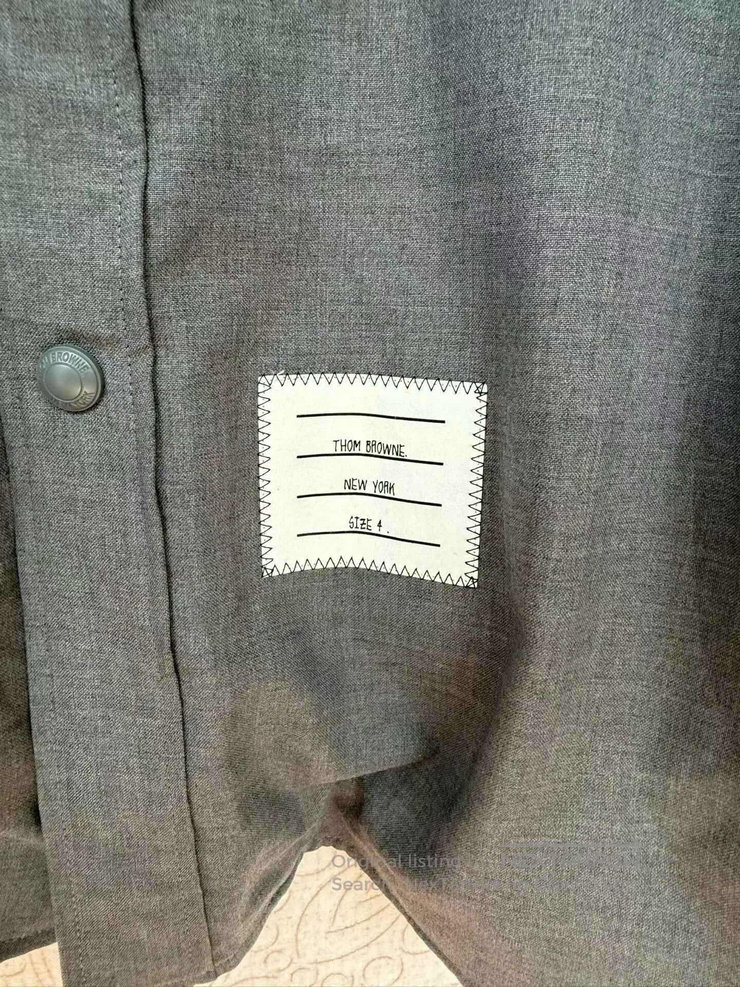 Thom Browne thom browne wool shirt jacket size 4. Size US L / EU 52-54 / 3 - 3 Thumbnail