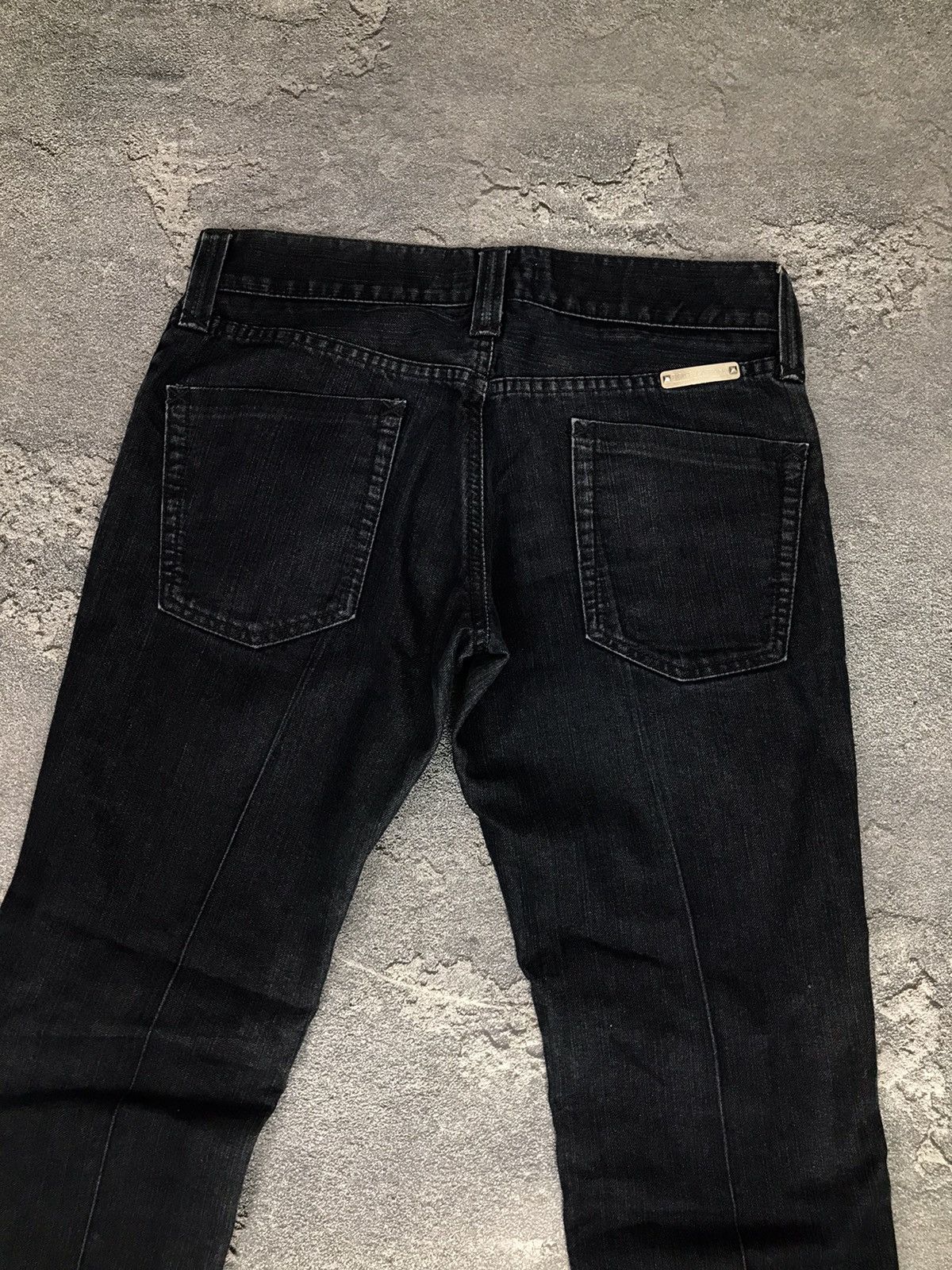 Dolce & Gabbana Dolce & Gabbana D&G Blue Striped Skinny,Wide Bottom Jeans Size 36" / US 14 / IT 50 - 7 Thumbnail