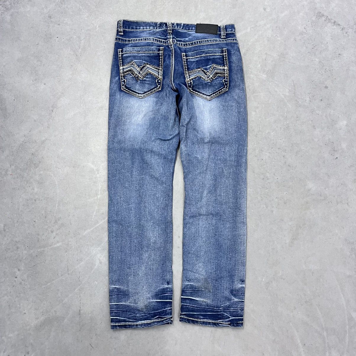 Vintage Y2K Trueluck Rock Revival Style Diesel Denim Embroidered 32 Size US 32 / EU 48 - 5 Thumbnail