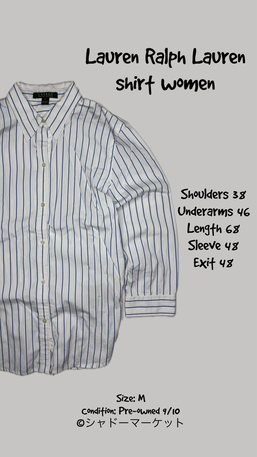 Polo Ralph Lauren Lauren Ralph Lauren Women’s Striped Shirt – Size M Size M / US 6-8 / IT 42-44 - 1 Thumbnail