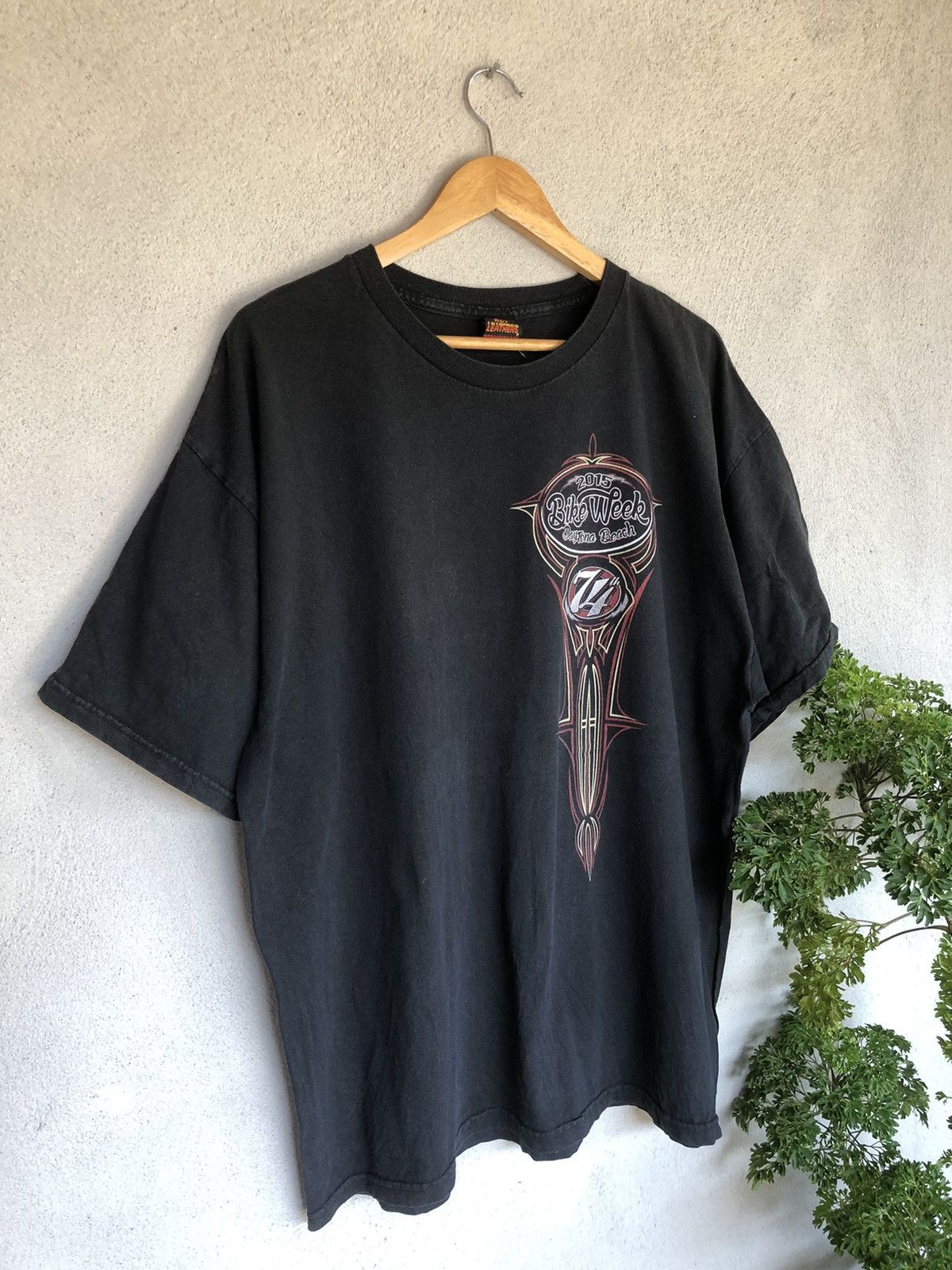 Harley Davidson × Vintage Crazy Vintage Sunfaded Bike week Daytona Beach Tshirts Size US XL / EU 56 / 4 - 7 Thumbnail