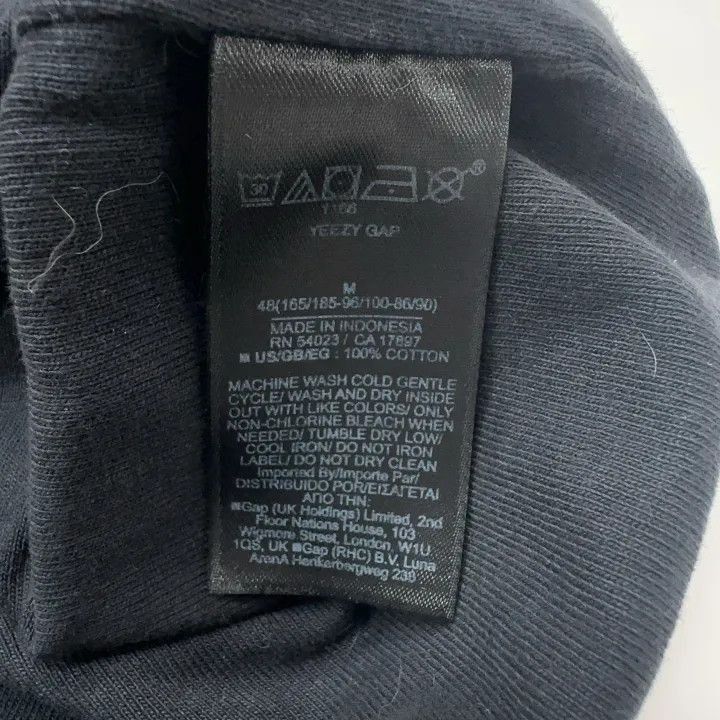 Balenciaga Balenciaga Yeezy X Gap X Balenciaga Logo Tee -2507 Size US M / EU 48-50 / 2 - 3 Thumbnail