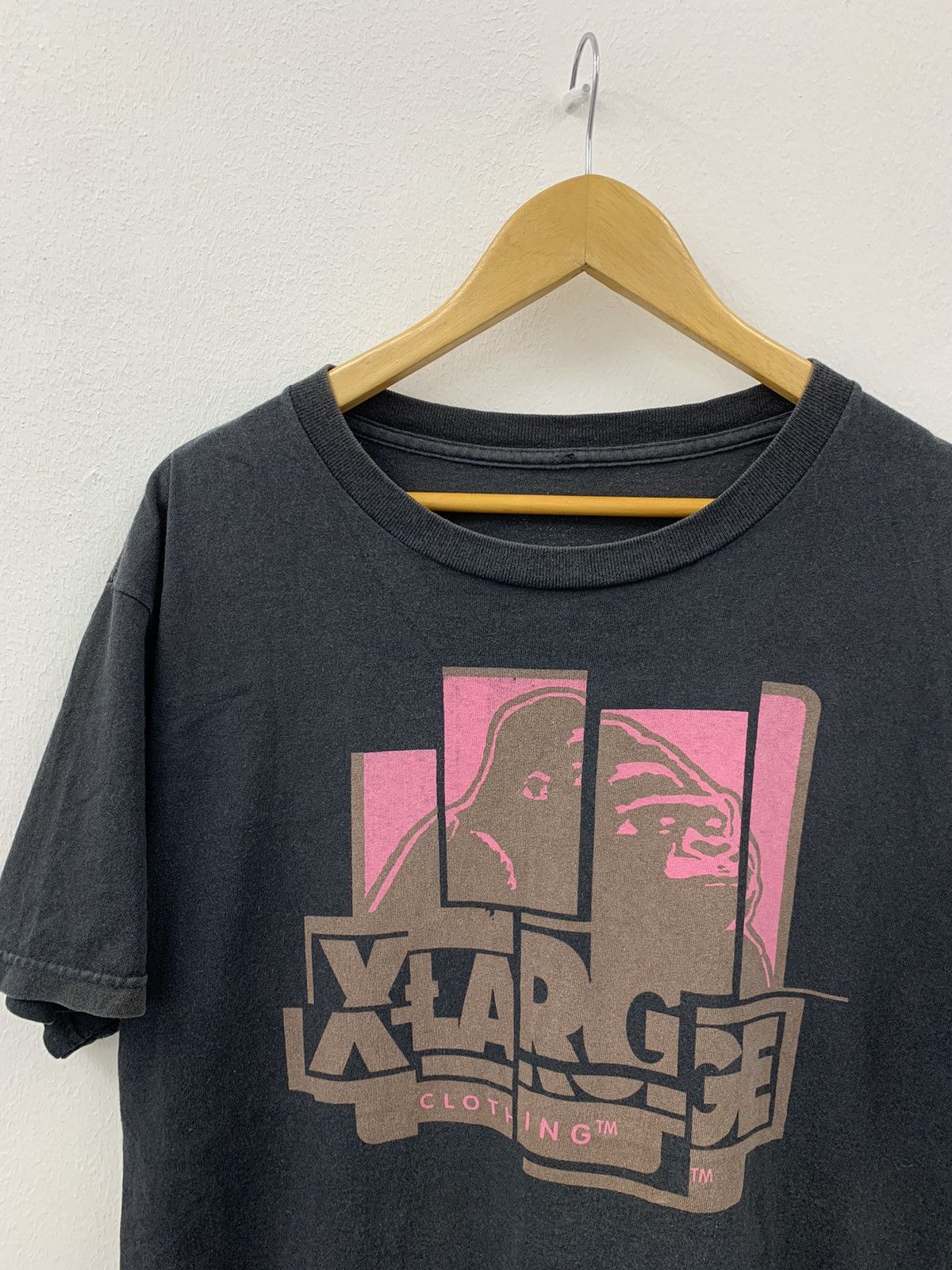 Vintage THRASHED Faded Xlarge Oversized Tshirt Size US XL / EU 56 / 4 - 2 Thumbnail