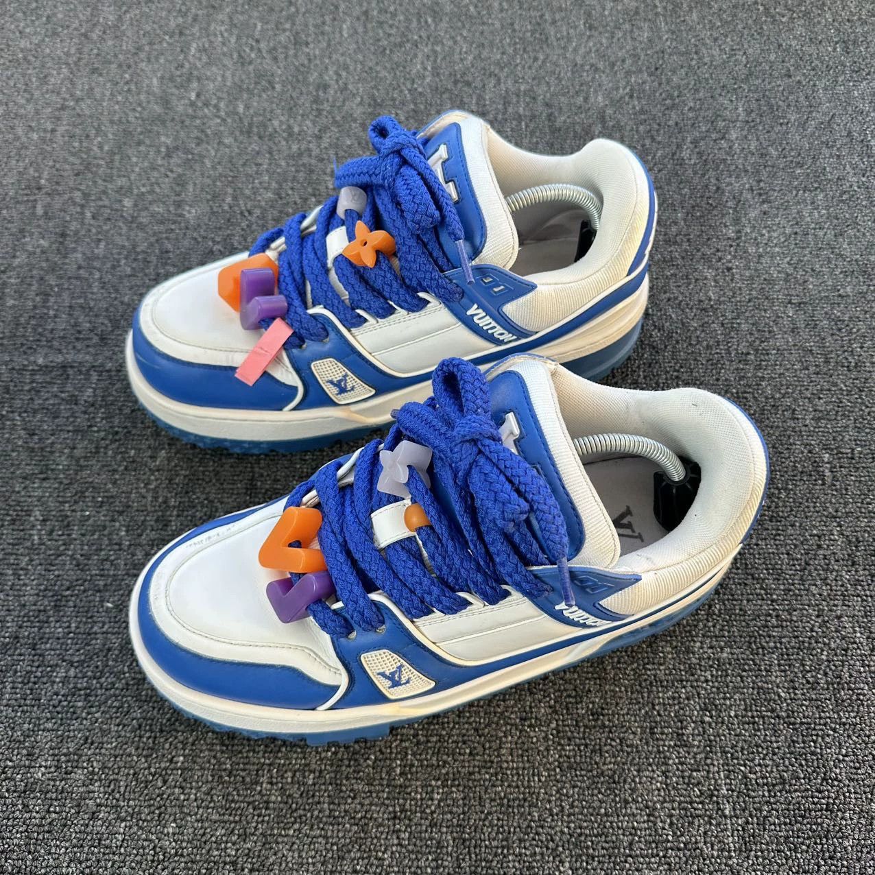 LV 95 New White Blue Pang Ding 41.5