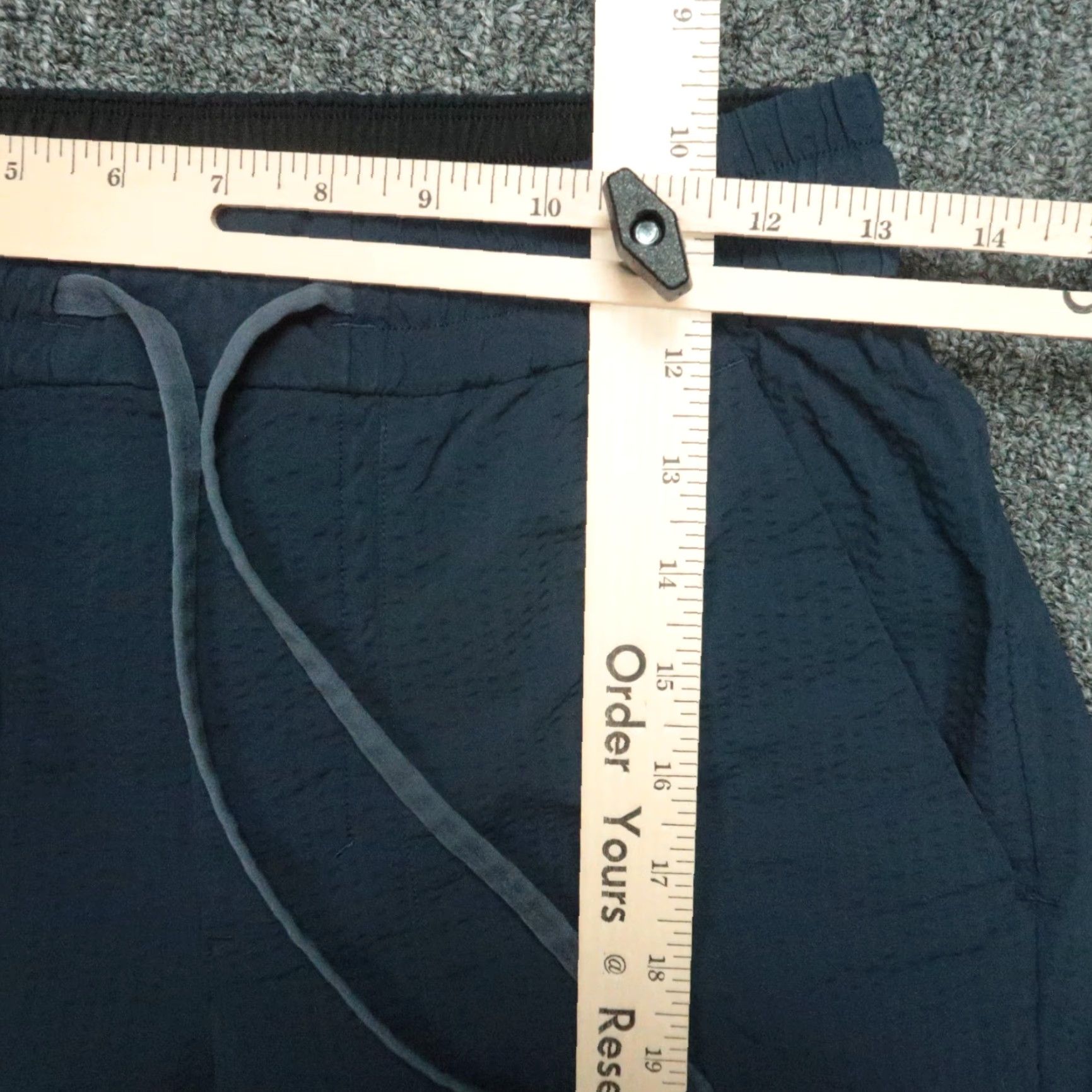 Lululemon Lululemon Pants Men Small Blue Bowline Seersucker Lightweight Zip Pocket Pants Size US 29 - 6 Thumbnail