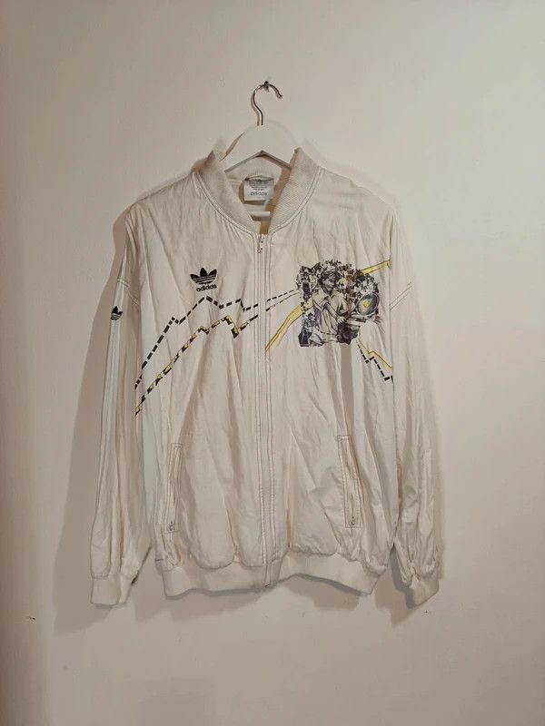 Adidas Vintage 80s-90s Adidas Stefan Edberg tournament rare jacket Size US L / EU 52-54 / 3 - 2 Thumbnail