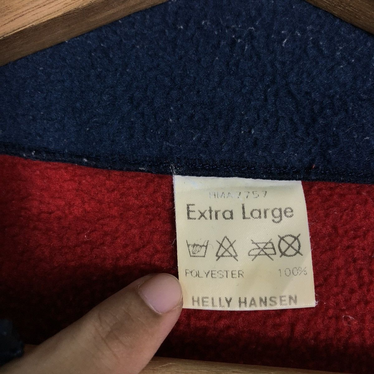 Japanese Brand × Vintage 🔥VINTAGE FLEECE JACKET MULTI COLOUR BLOCK HELLY HANSEN Size US XL / EU 56 / 4 - 19 Thumbnail