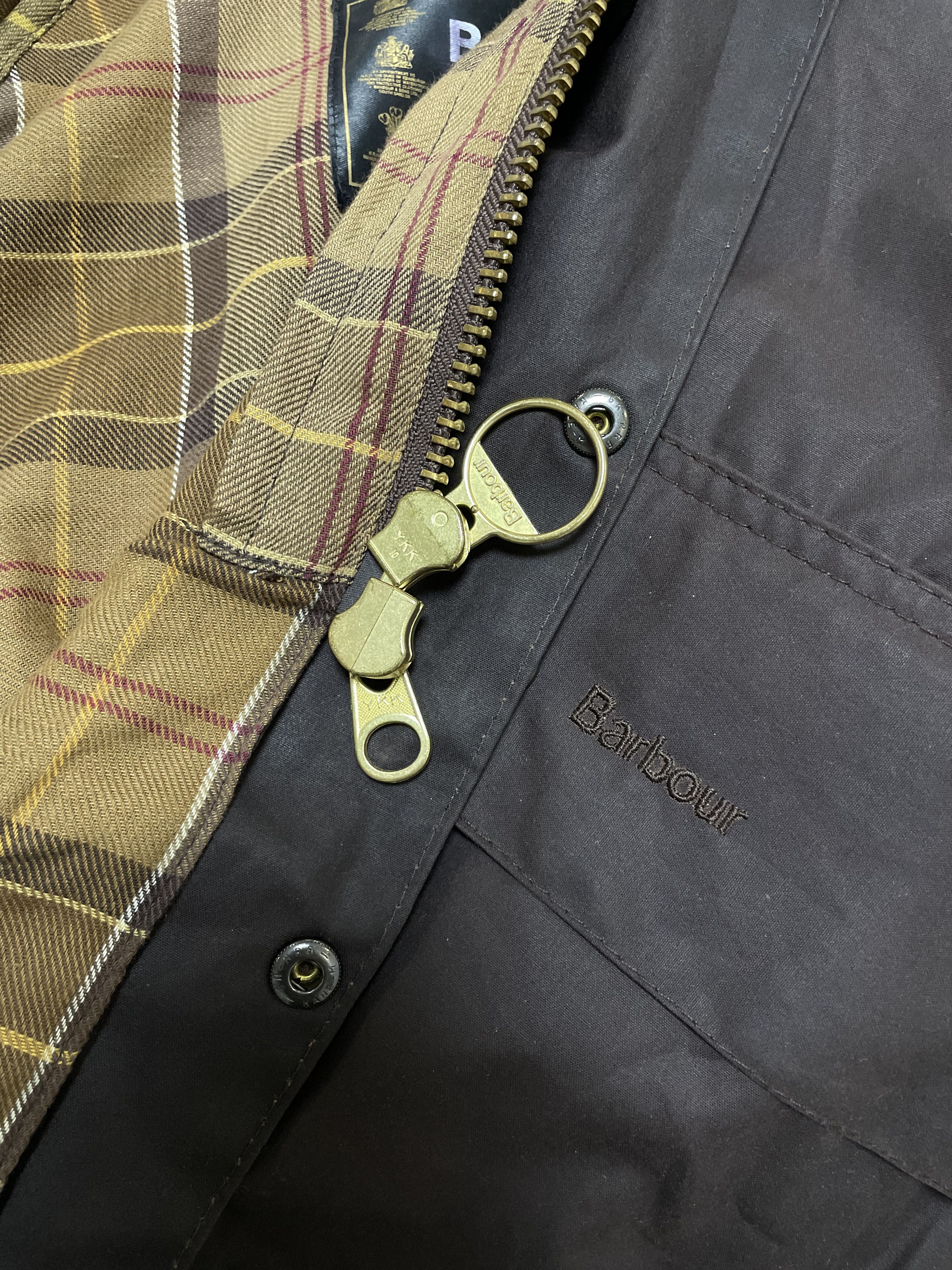 Barbour BARBOUR Beaufort Waxed Jacket Casual Hunting Coat C44/112CM Size US XL / EU 56 / 4 - 11 Thumbnail