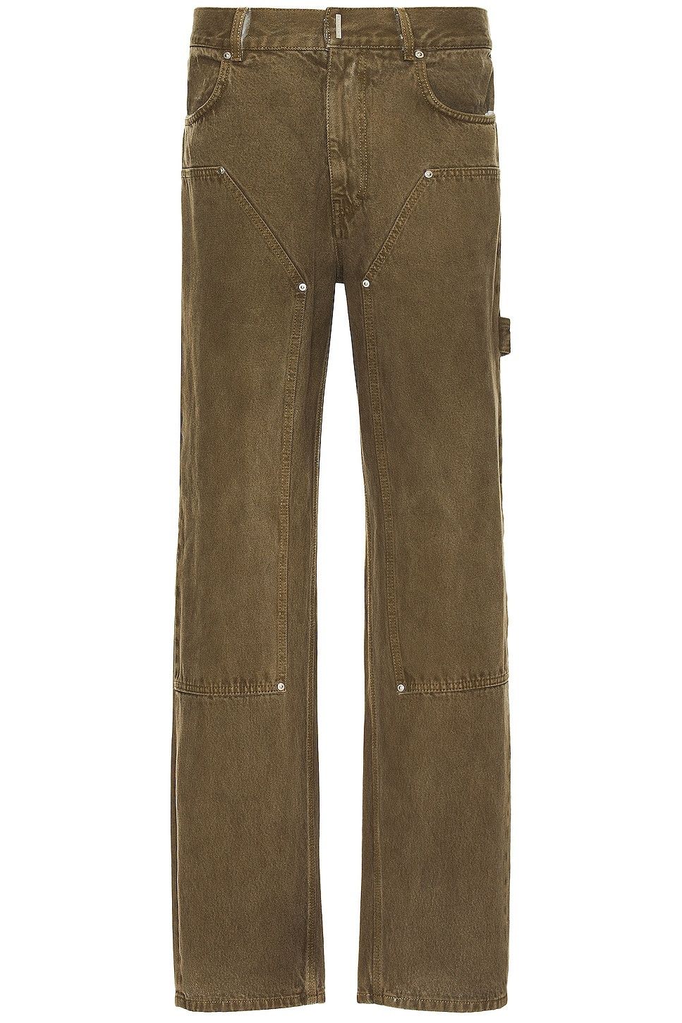 o1w1db10325 Carpenter Denim Trousers in Brown