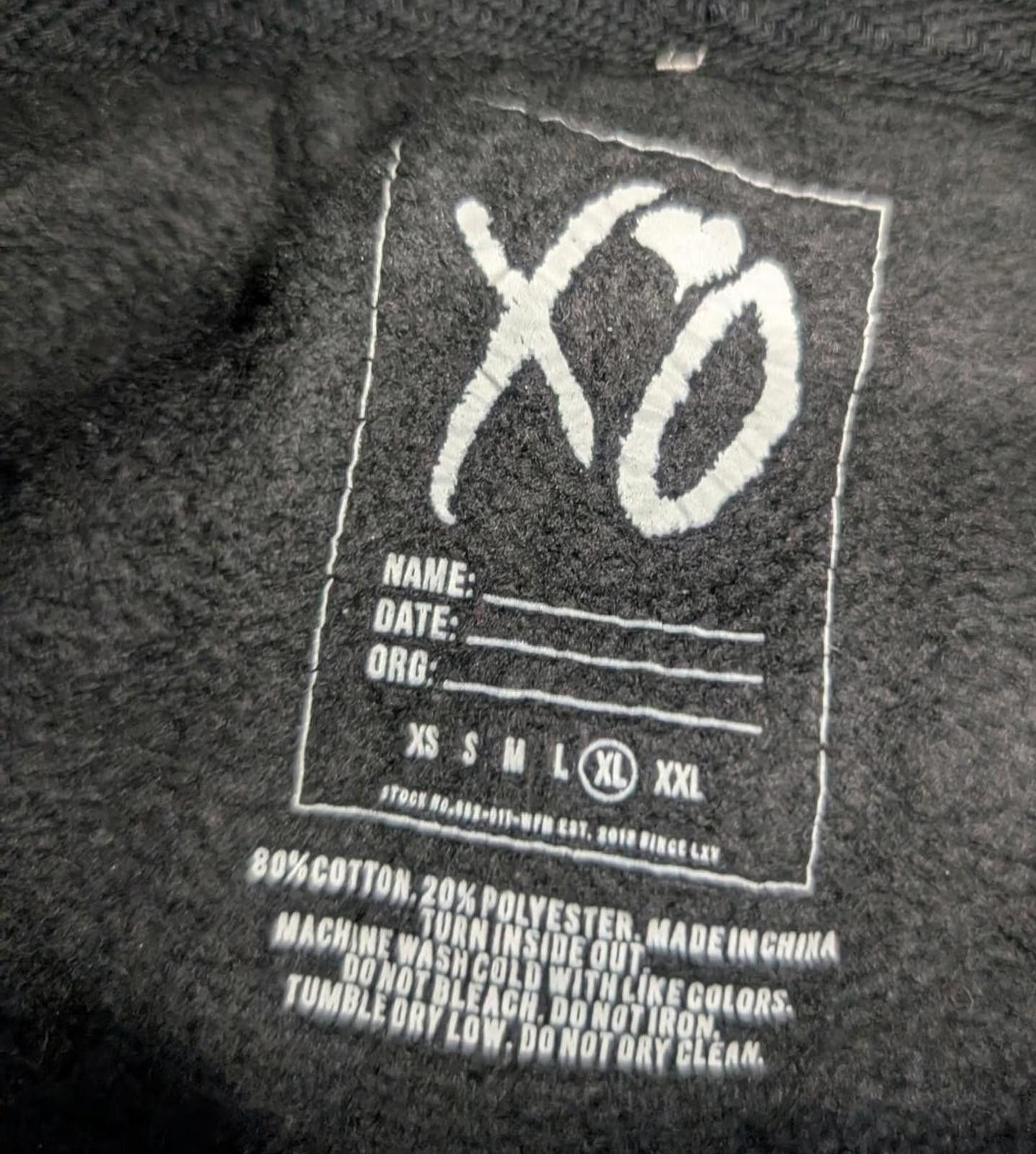 XO 2022 XO The Weekend Afterhours Til Dawn Tour Hoodie Size US XL / EU 56 / 4 - 3 Thumbnail