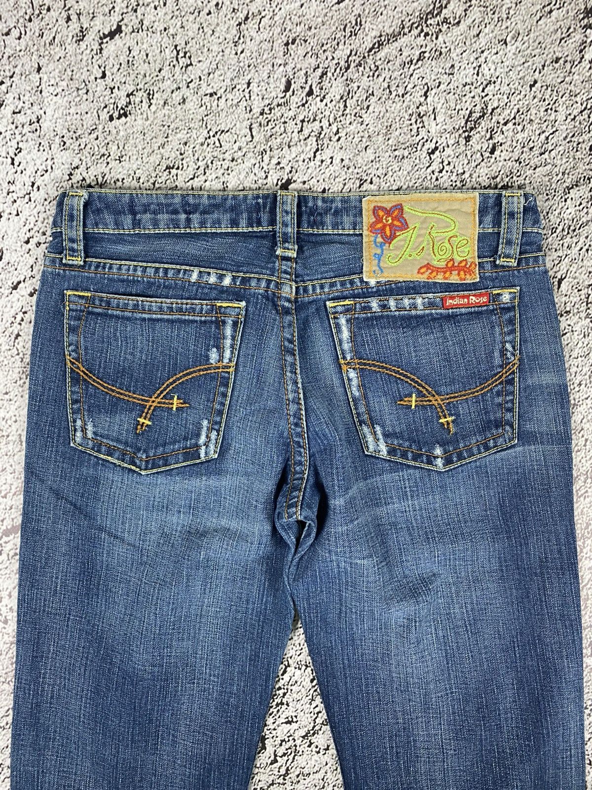 Vintage Vintage Y2K 00s style bootcut faded jeans streetwear Size 30" / US 8 / IT 44 - 5 Thumbnail