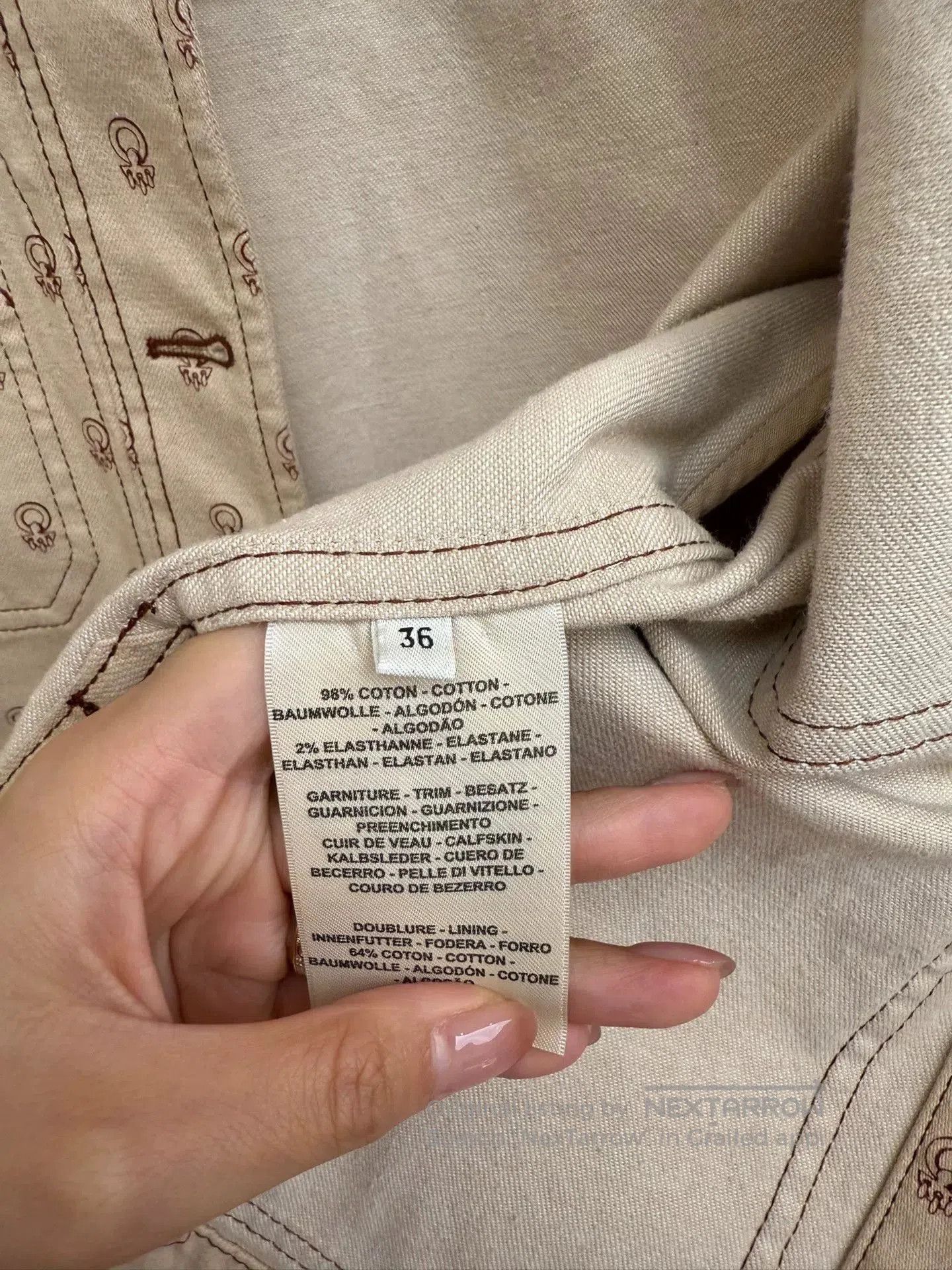 Hermes Hermes Denim Jacket Size 36. Size US S / EU 44-46 / 1 - 5 Thumbnail