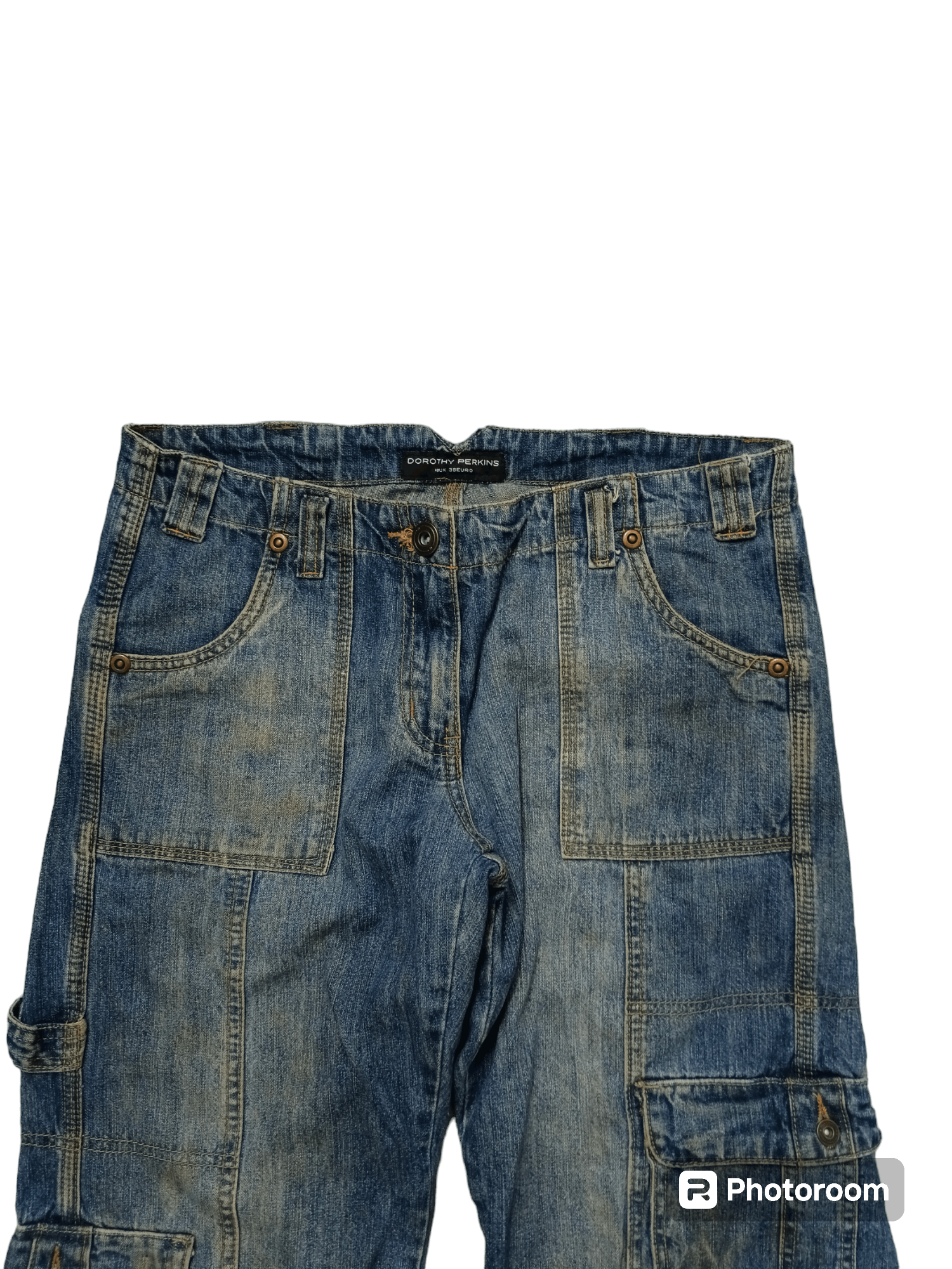If Six Was Nine SICK BAGGY DOROTHY PERKINS CARGO PANTS Size 29" - 3 Thumbnail