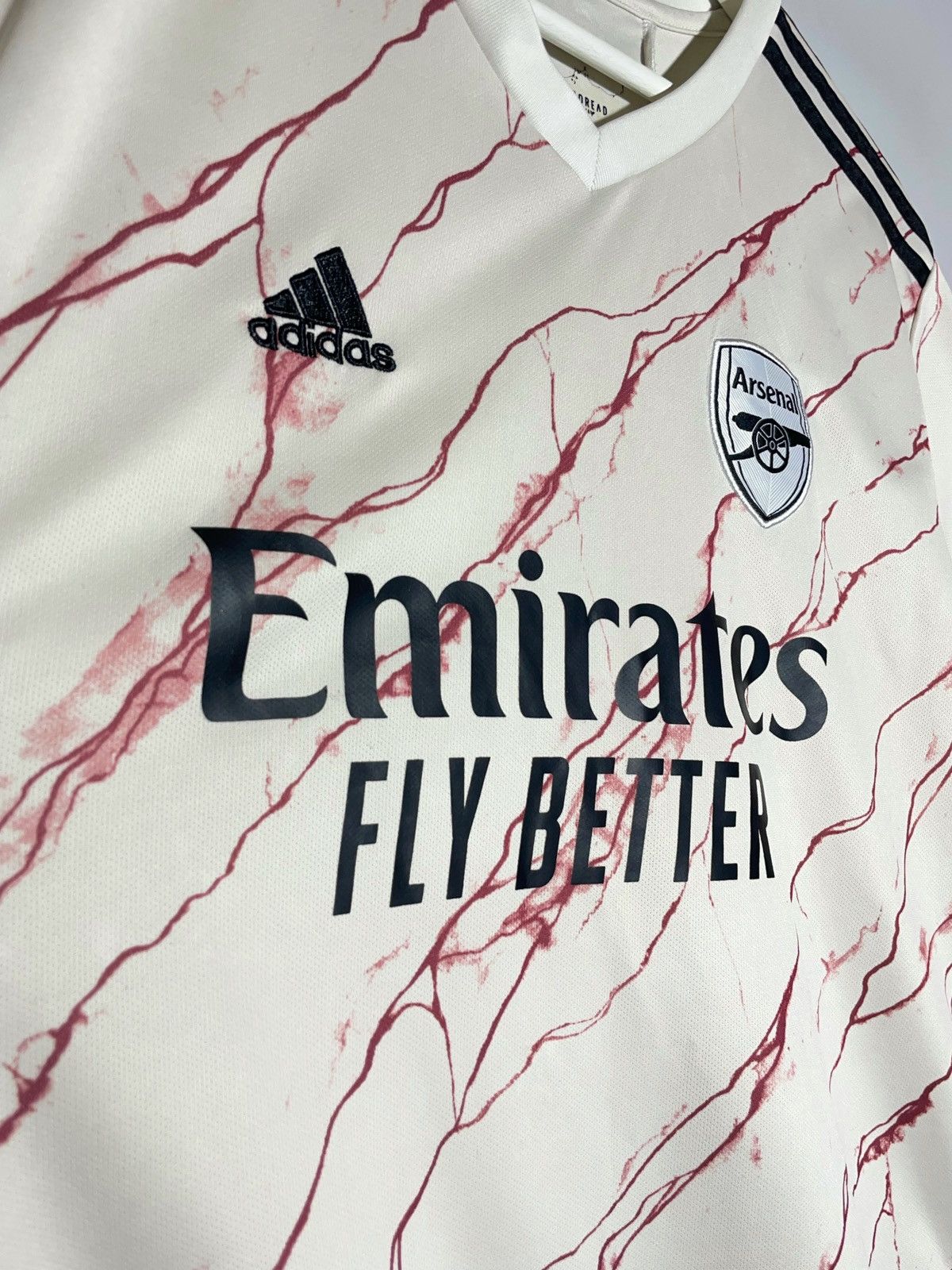 Adidas Arsenal FC Adidas 2020/21 Y2k Streetwear Football Shirt Size US L / EU 52-54 / 3 - 6 Thumbnail