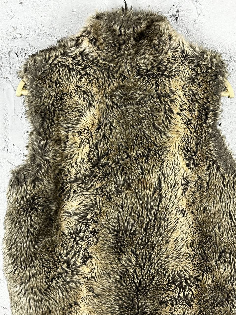 Japanese Brand Vintage Faux Fur Avant Garde Short Vest Y2K Size M / US 6-8 / IT 42-44 - 7 Thumbnail