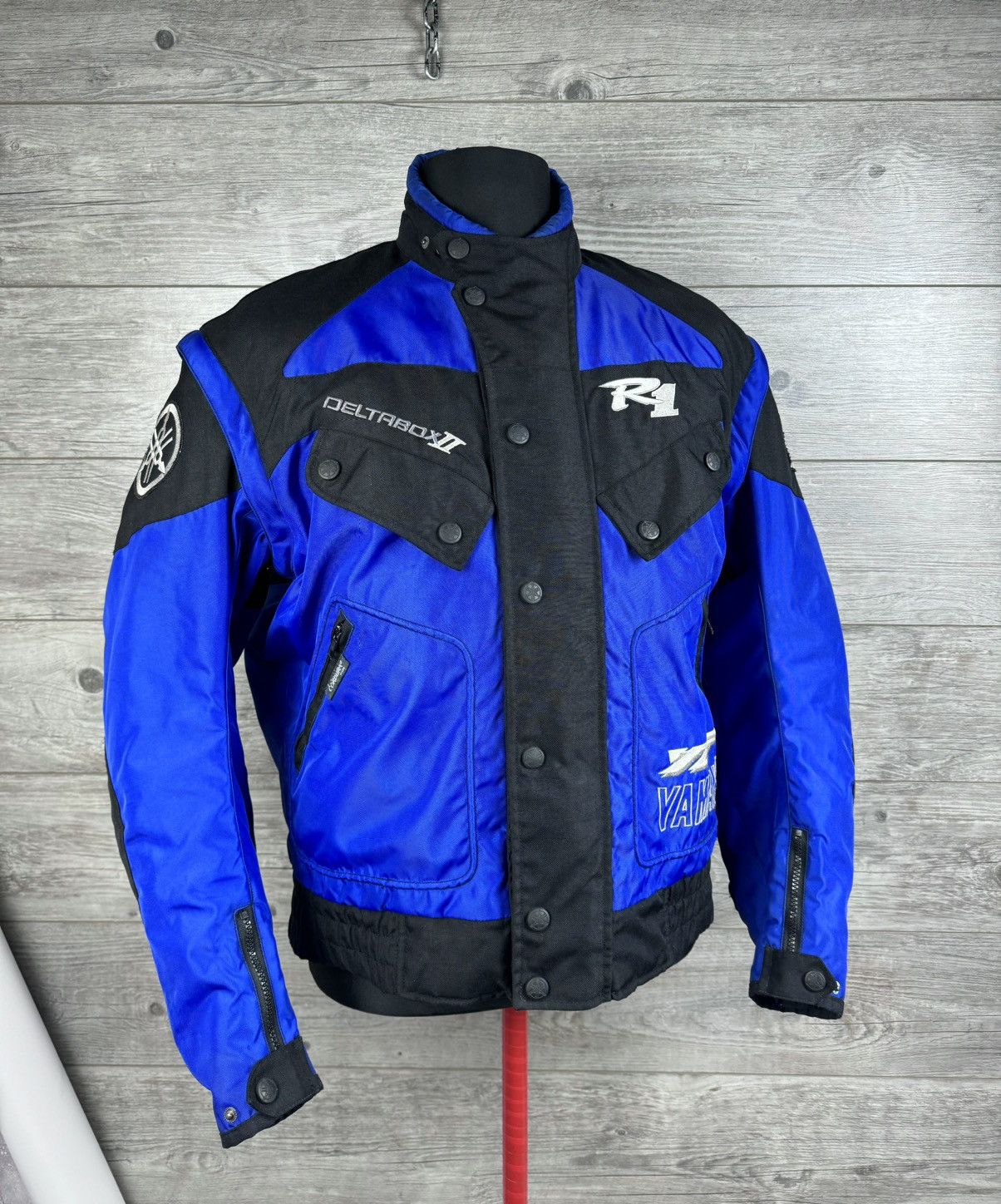 Yamaha RACING JACKET 🏍️VEST YAMAHA R 1 SCHUMACHER STYL Size US L / EU 52-54 / 3 - 6 Thumbnail