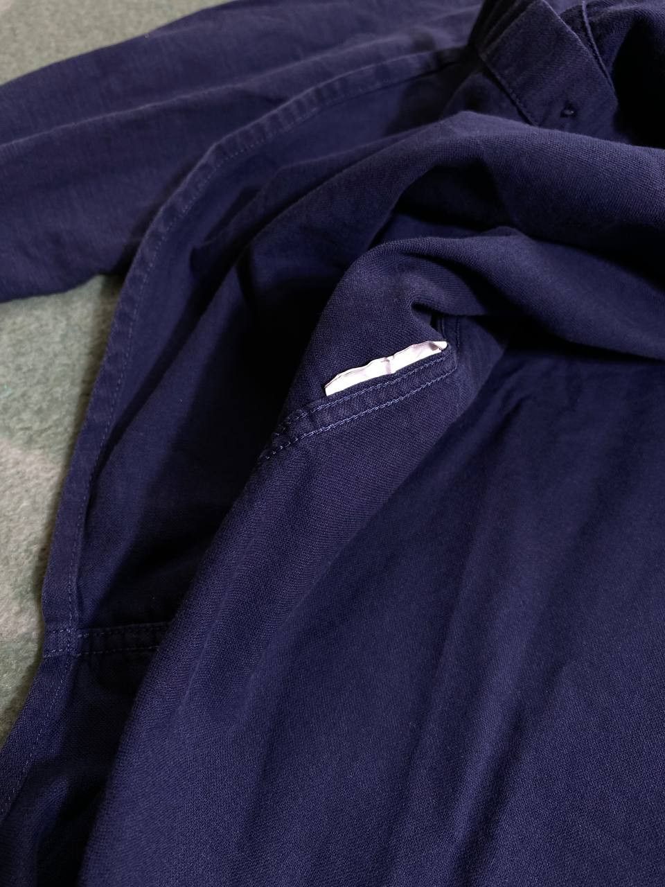Hugo Boss × Vintage Vintage Button Shirt Boss Hugo Boss Men's Long Sleeve Size US L / EU 52-54 / 3 - 3 Thumbnail