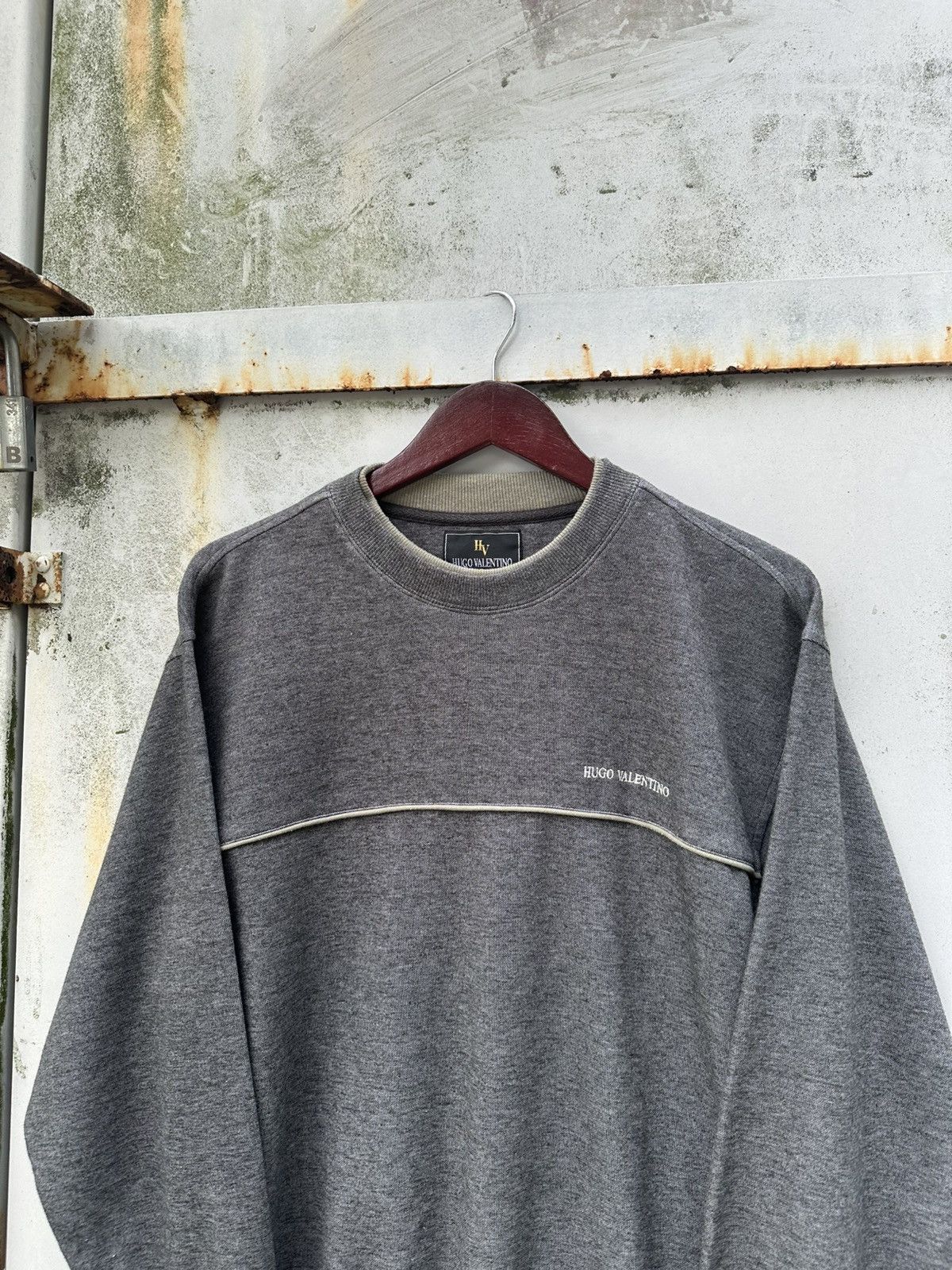 Hugo 👹Hugo Valentino Long Sleeves Crewneck Size US M / EU 48-50 / 2 - 4 Thumbnail