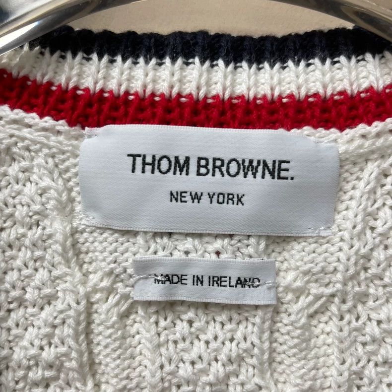Thom Browne Thom Browne Knitted sweater cardigan Size XS / US 0-2 / IT 36-38 - 3 Thumbnail