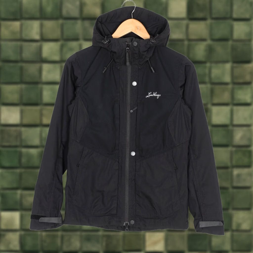 Vintage LUNDHAGS Spring12 Jacket Women XS Hooded Outdoor Hiking MJ6539 Jacket Size XS / US 0-2 / IT 36-38 - 1 Thumbnail